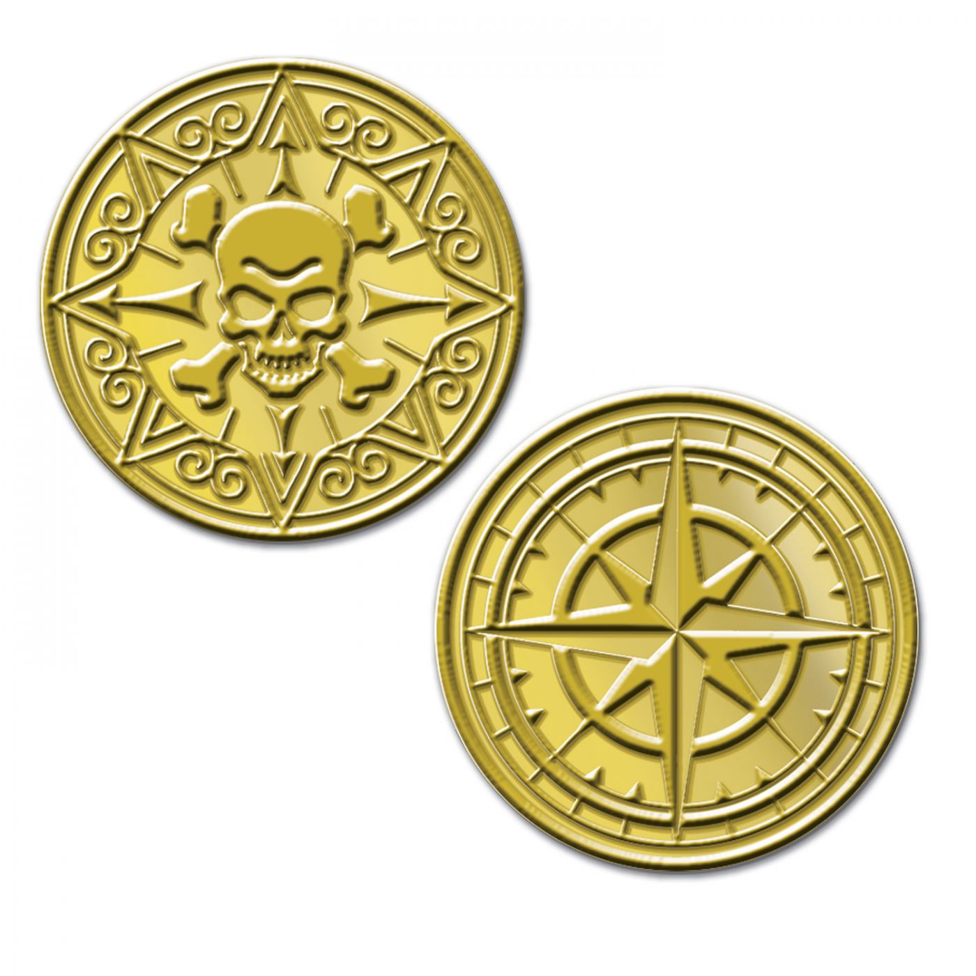 Plastic Pirate Coins (12) image
