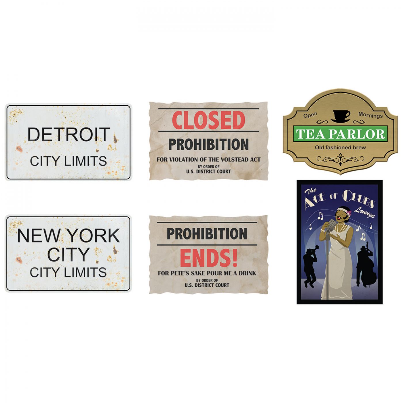 Prohibition Cutouts image