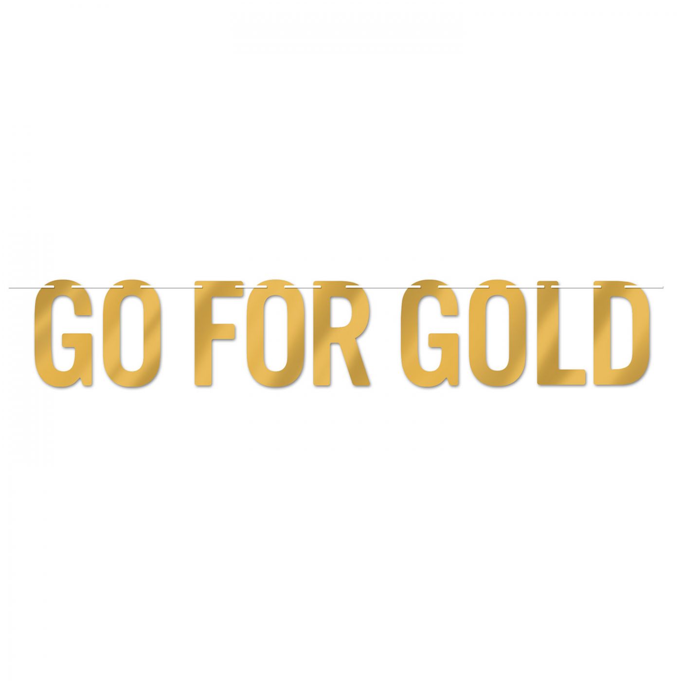 Foil Go For Gold Streamer (12) image