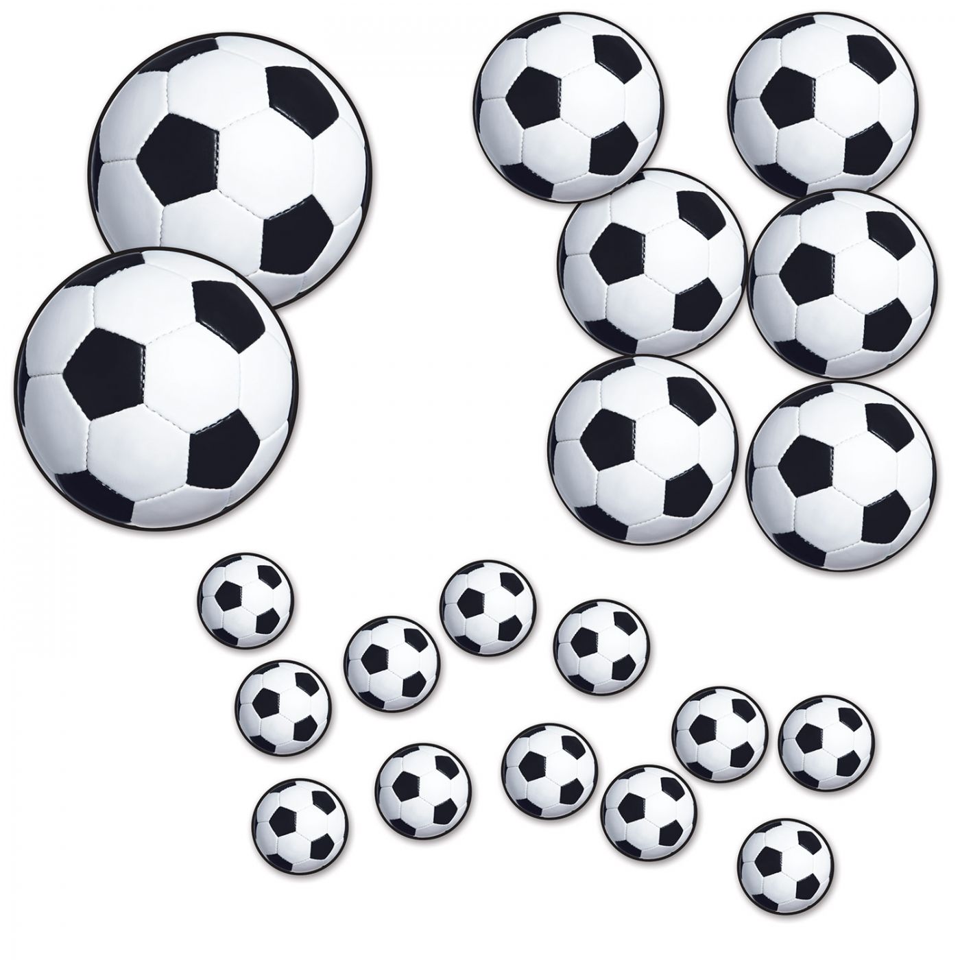 Soccer Ball Cutouts (12) image