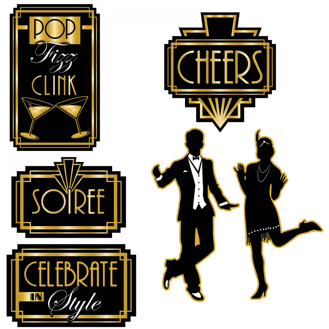 Great 20's Cutouts (12) image