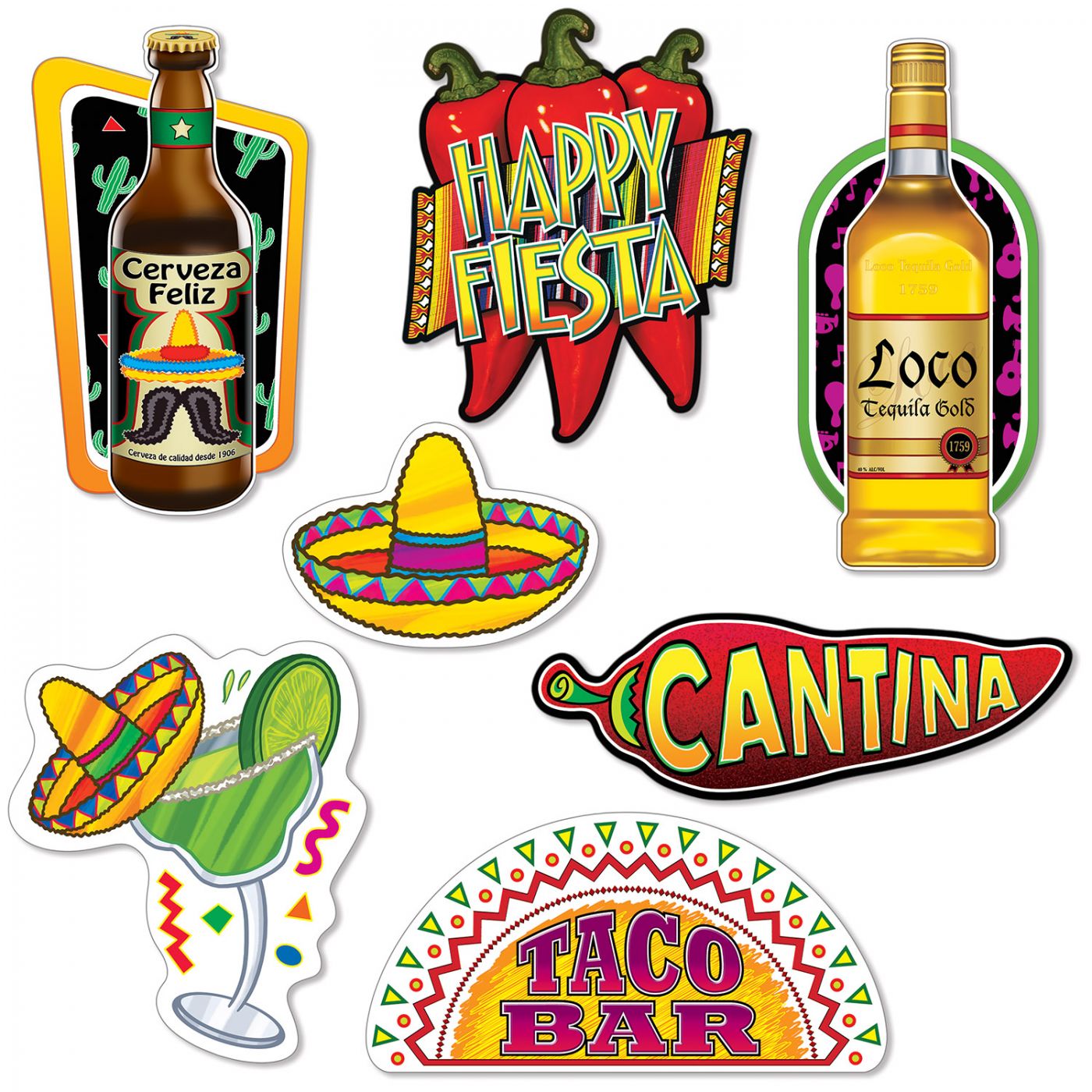 Fiesta Cutouts (12) image