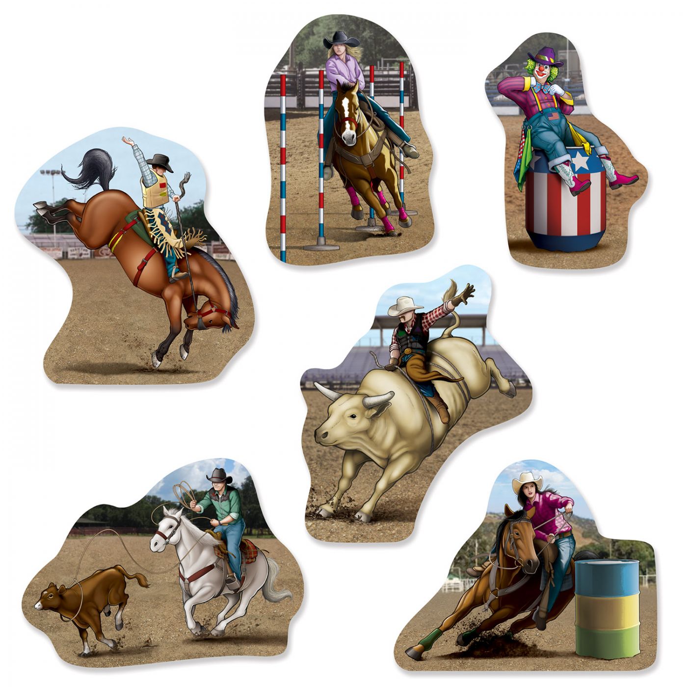 Rodeo Cutouts (12) image
