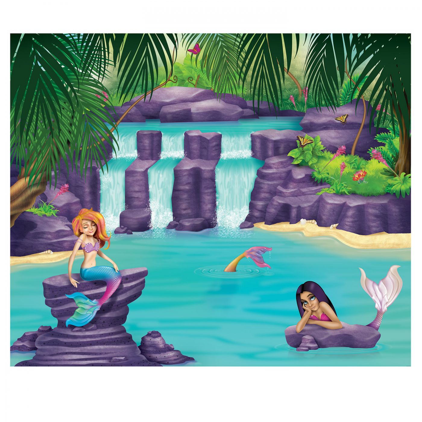 Mermaid Lagoon Insta-Mural (6) image