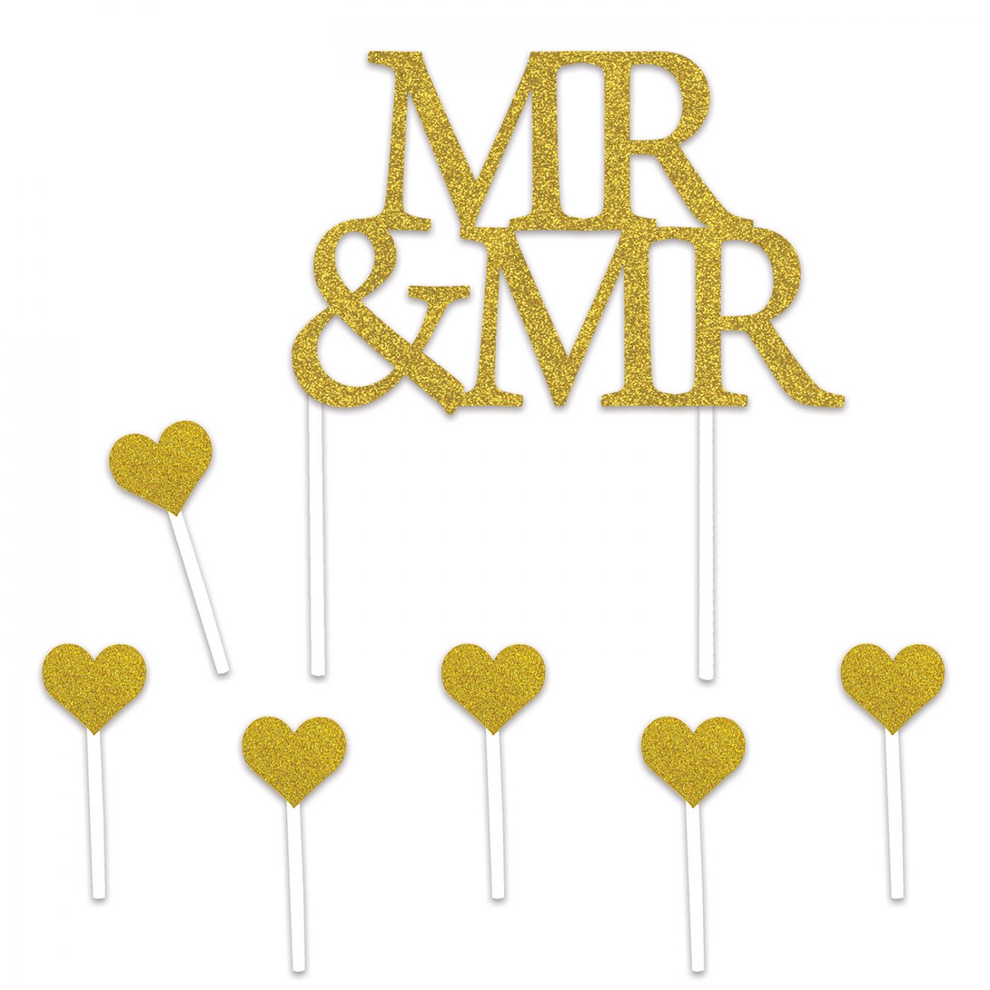 Mr & Mr Cake Topper image