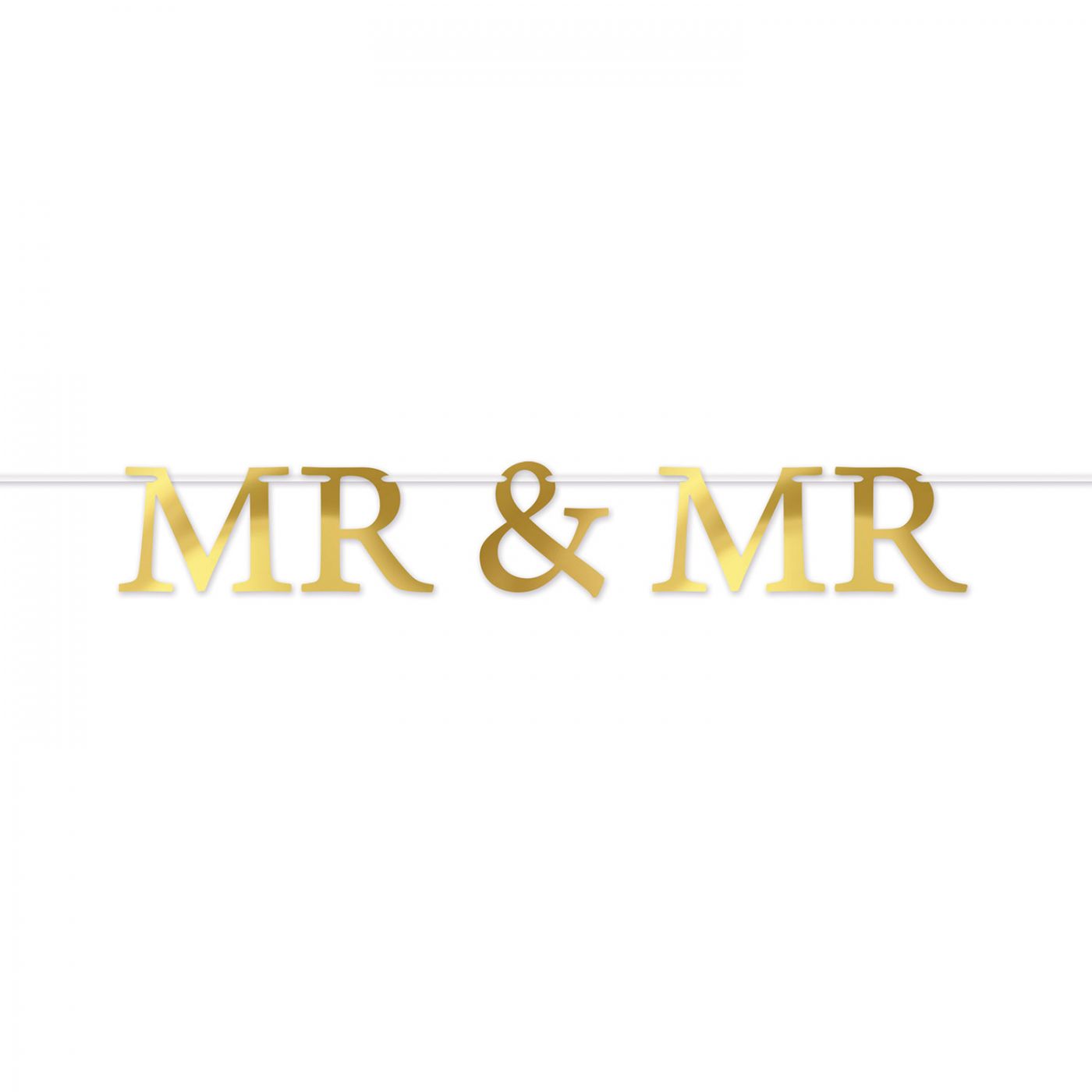 Foil Mr & Mr Streamer image