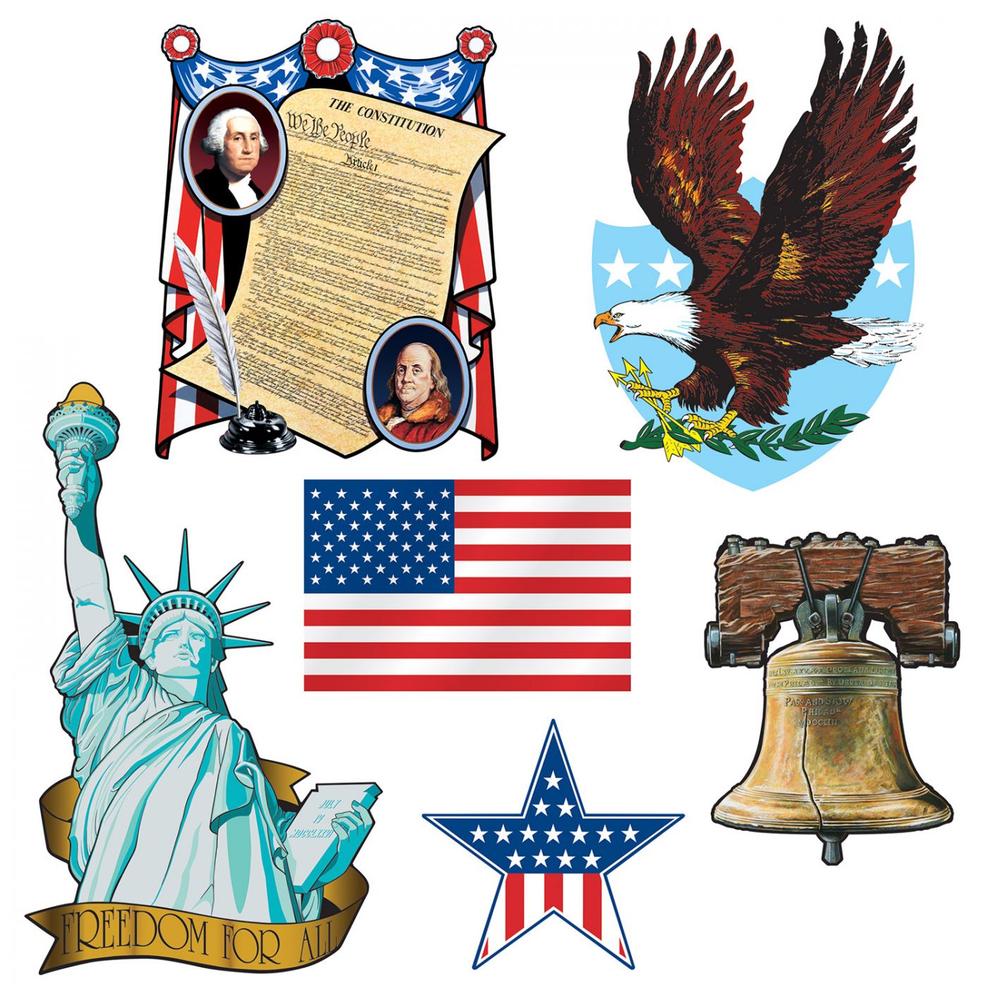 Patriotic Cutouts (12) image