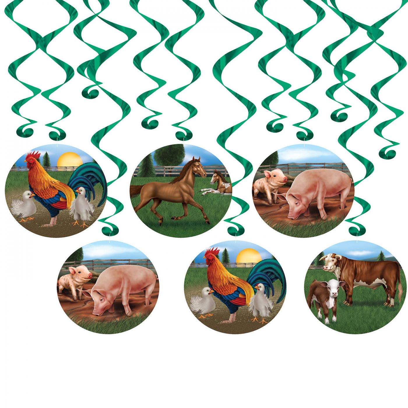 Farm Animal Whirls (6) image