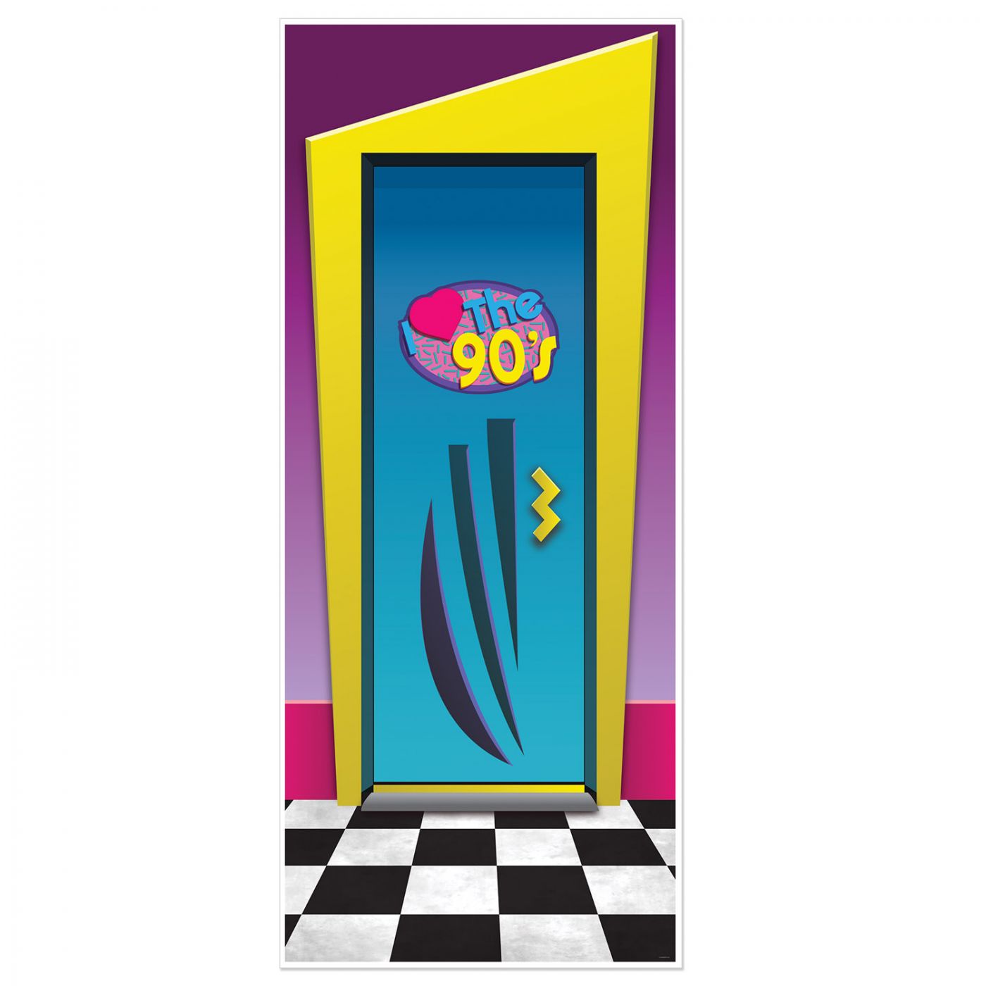 I Love The 90's Door Cover (12) image