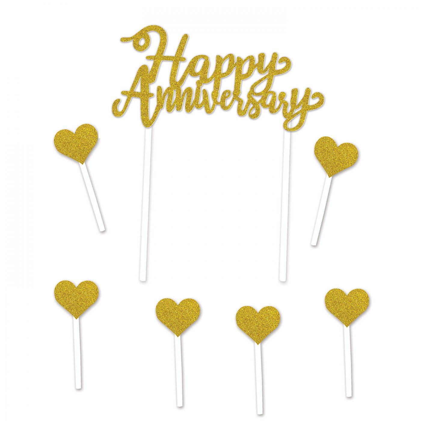 Happy Anniversary Cake Topper (12) image