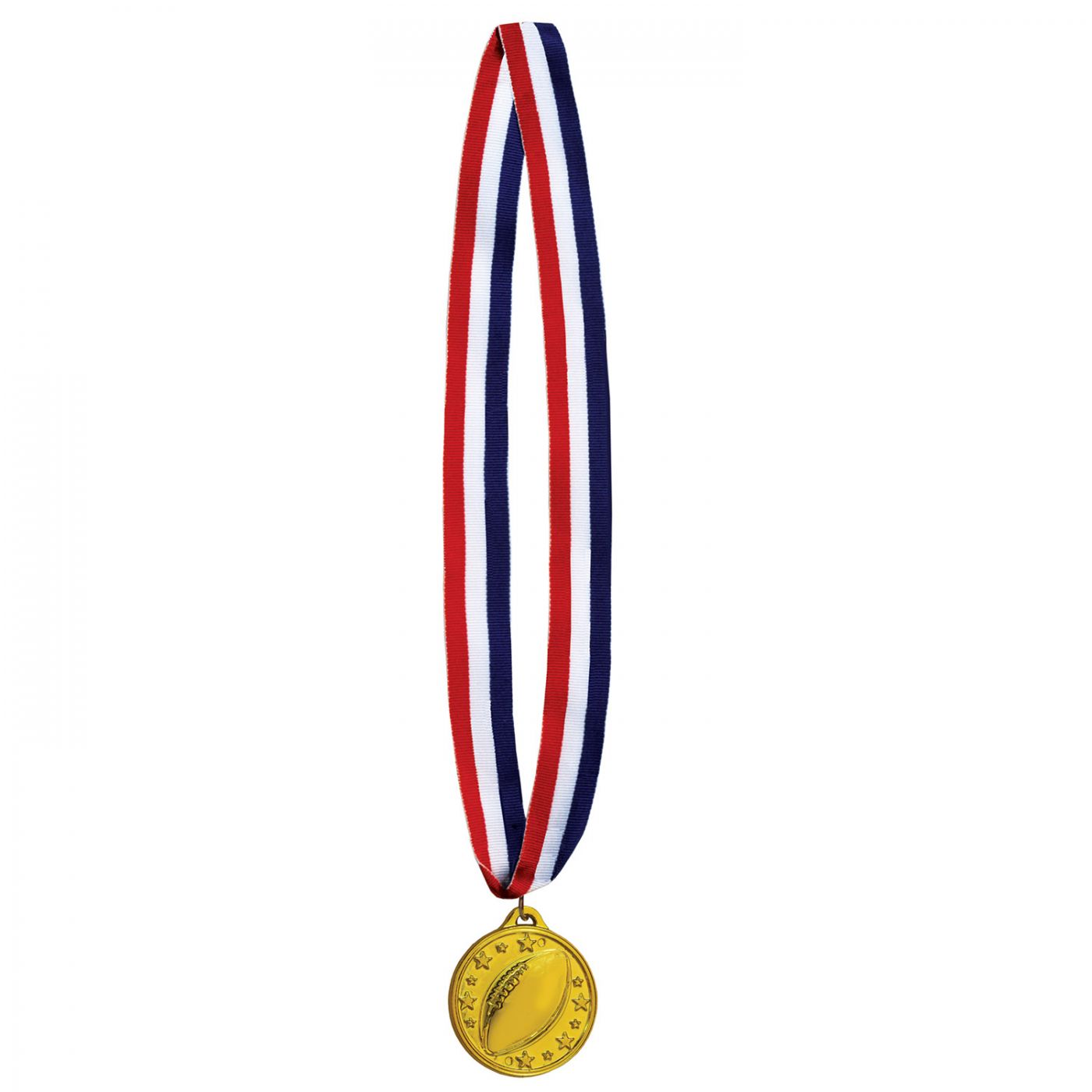 Football Medal w/Ribbon (12) image