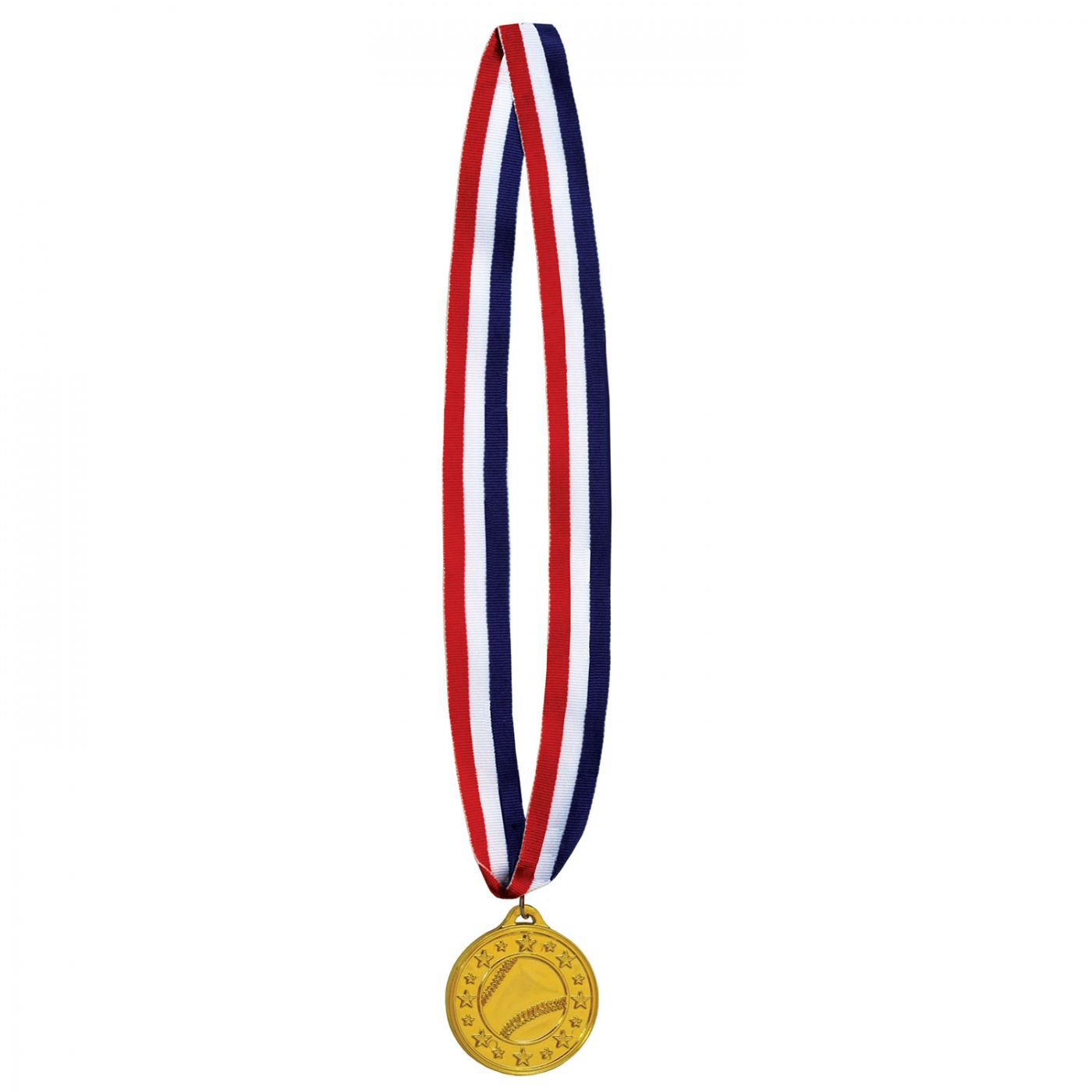 Baseball Medal w/Ribbon (12) image