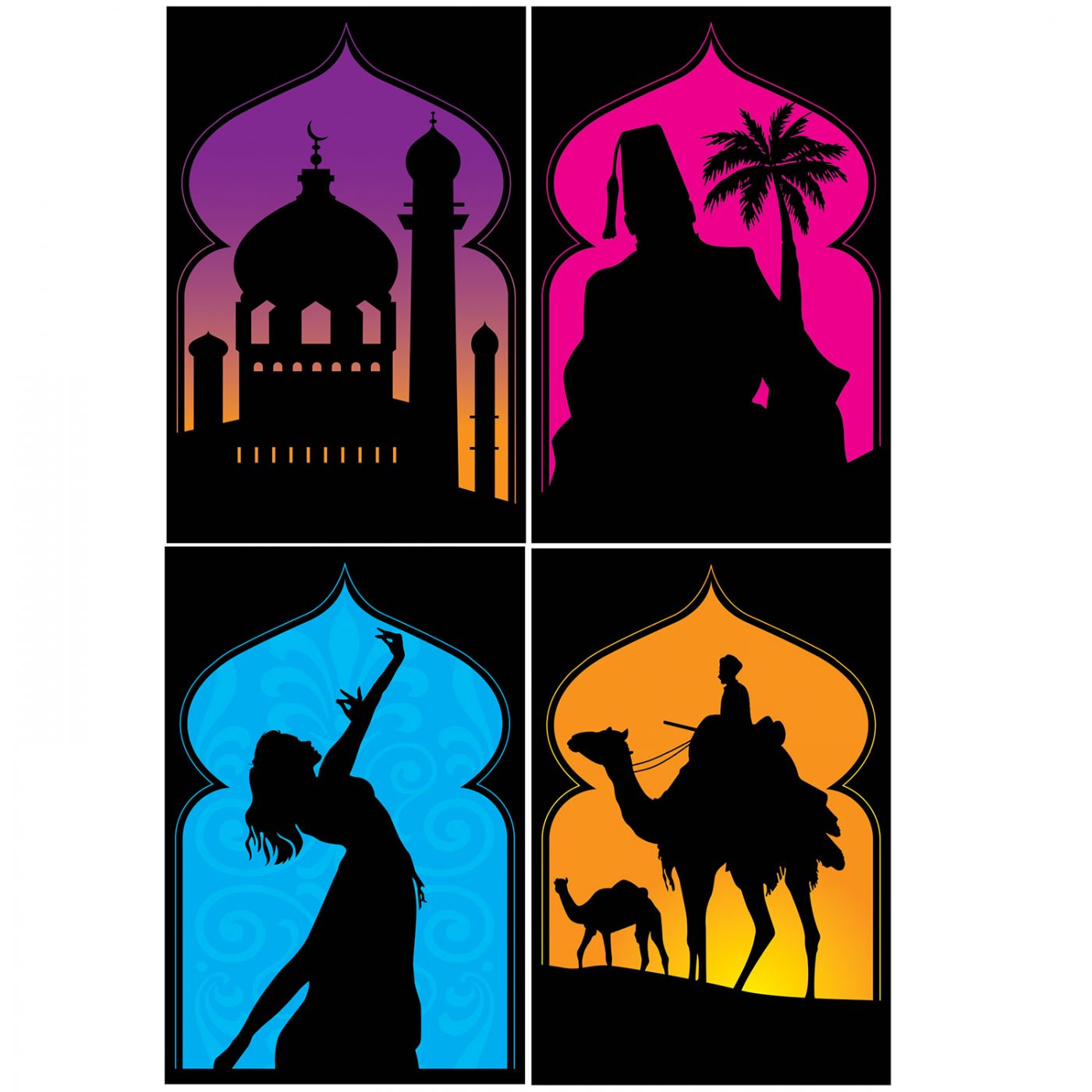 Image of Arabian Nights Silhouettes (12)