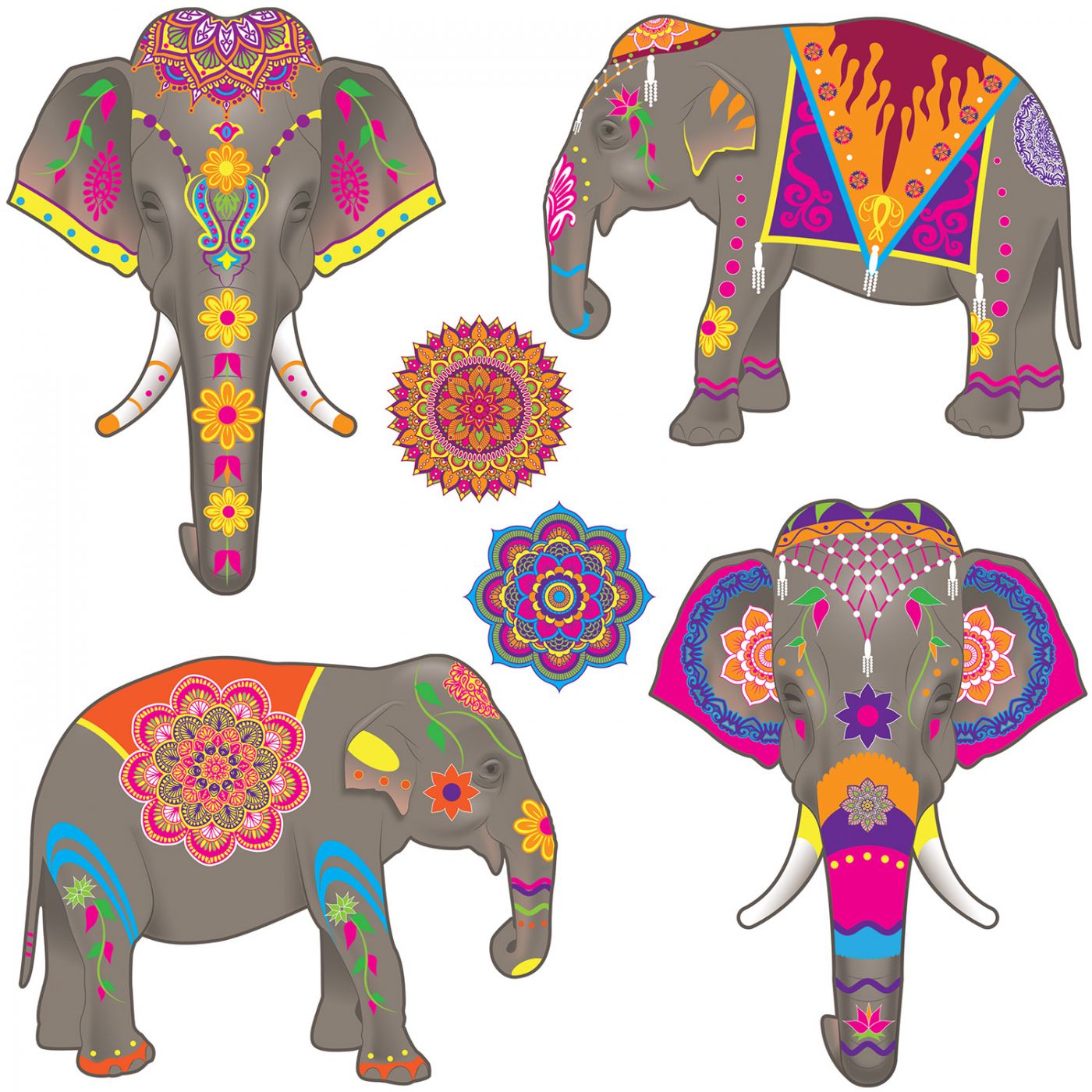 Elephant Cutouts (12) image