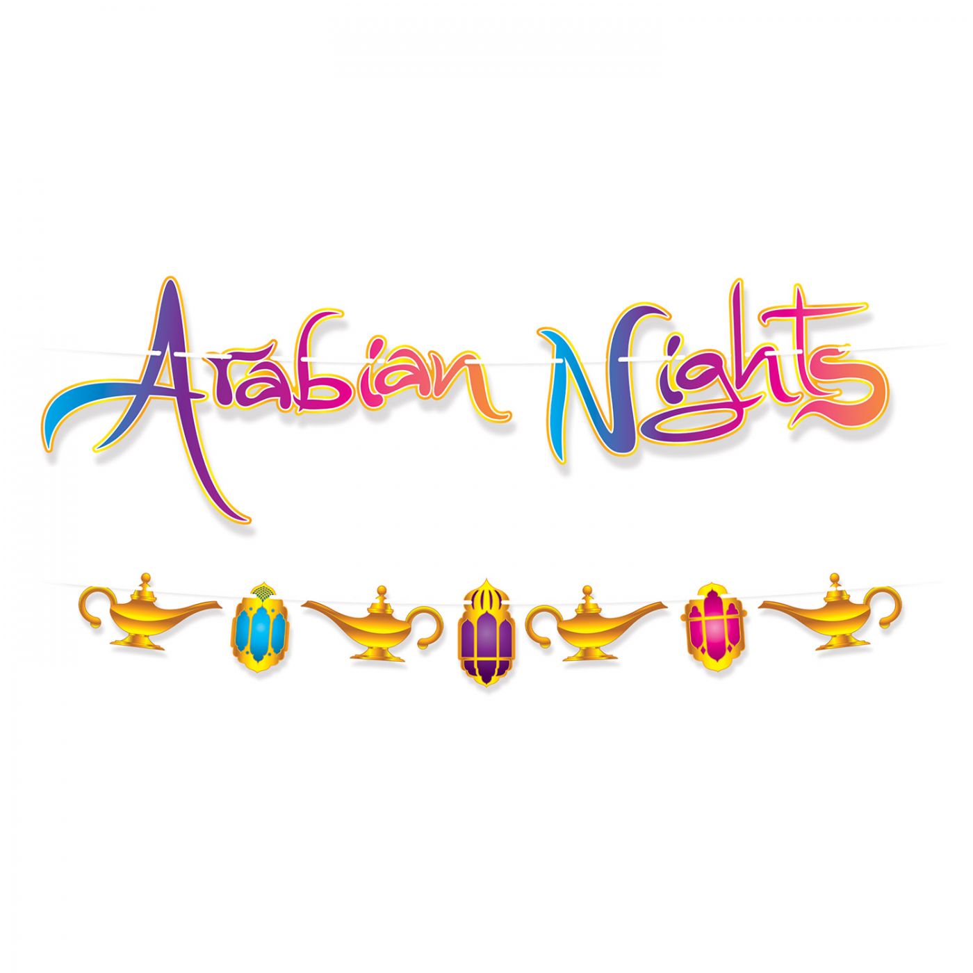 Arabian Nights Streamer Set (12) image