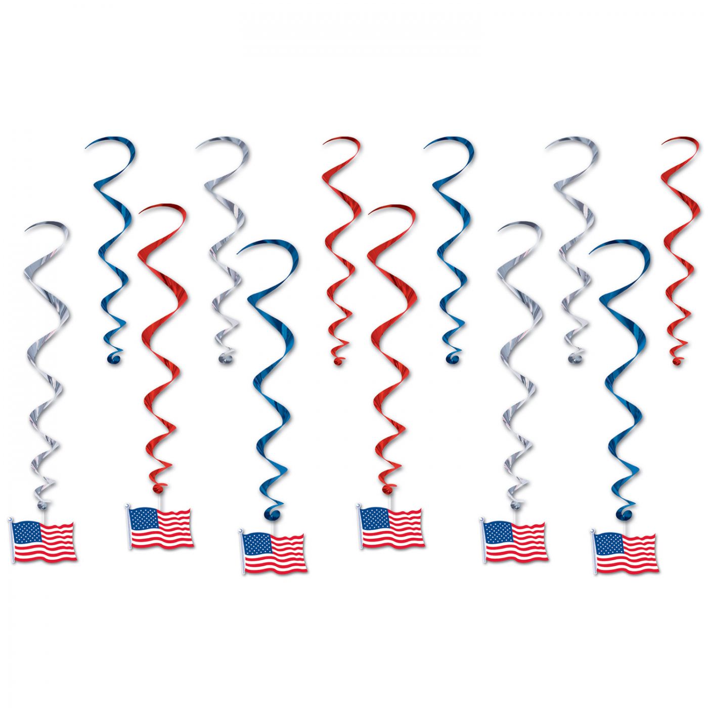 American Flag Whirls (6) image