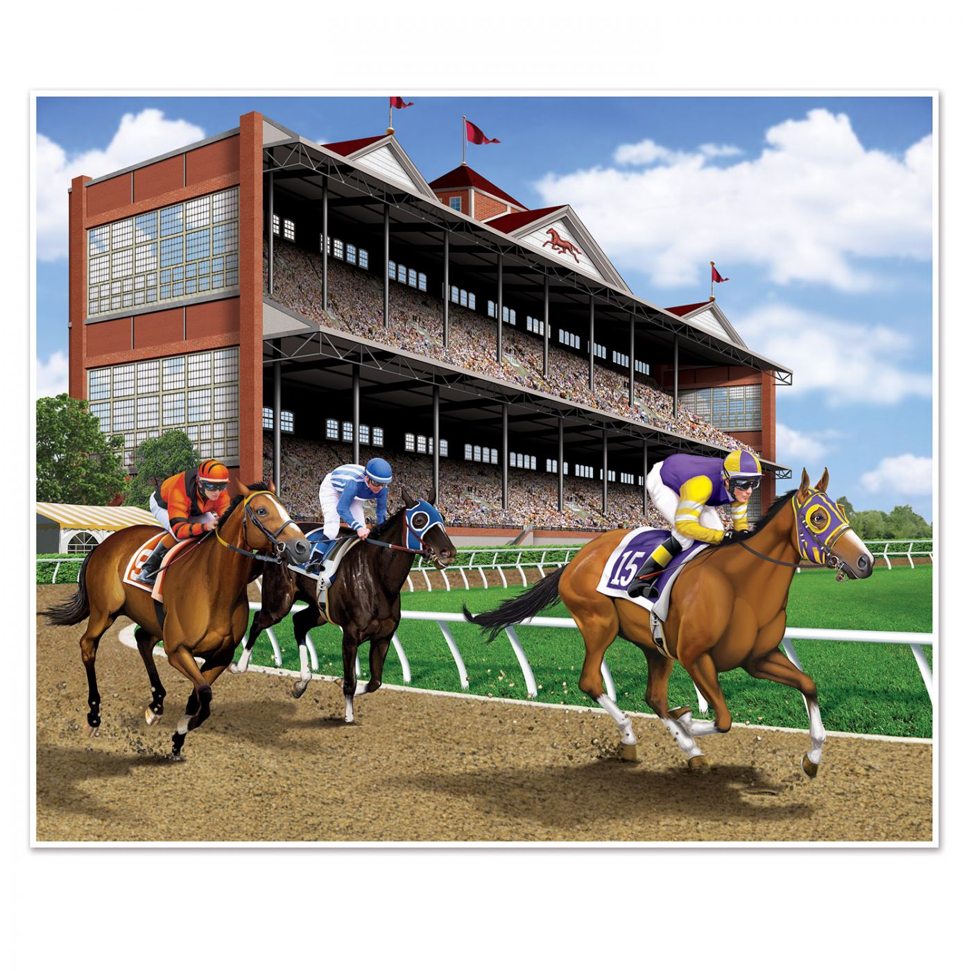 Horse Racing Insta-Mural Photo Op (6) image
