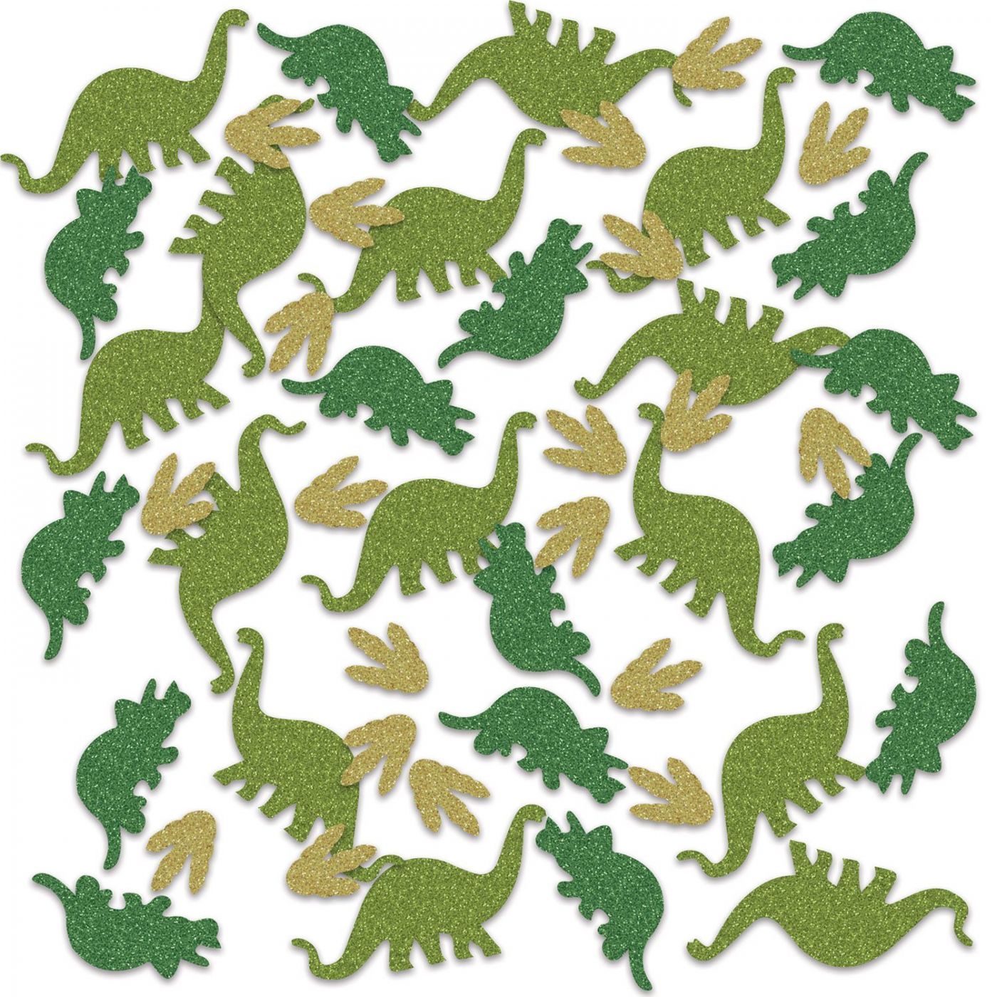 Dinosaur Deluxe Sparkle Confetti (12) image
