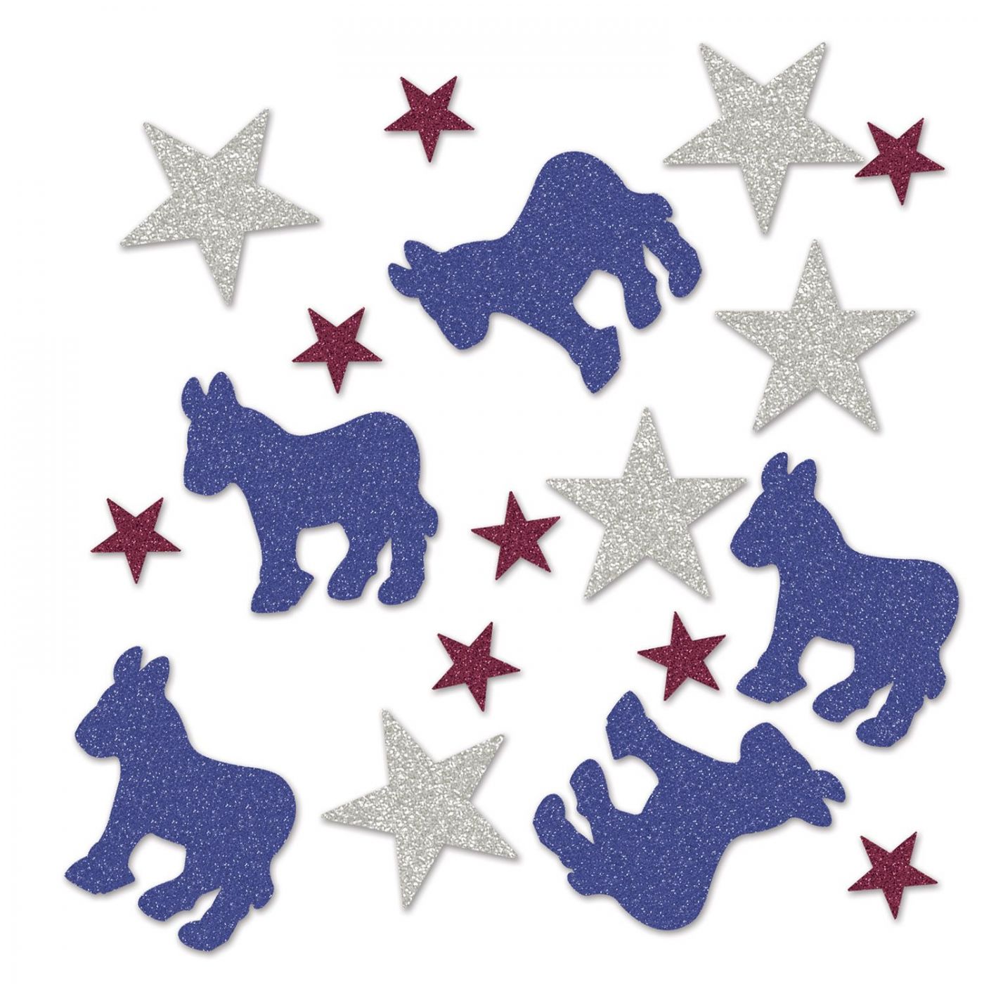 Democratic Deluxe Sparkle Confetti (12) image