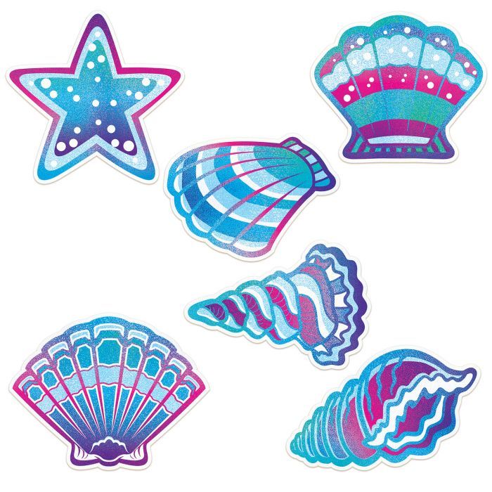 Seashell Cutouts (12) image