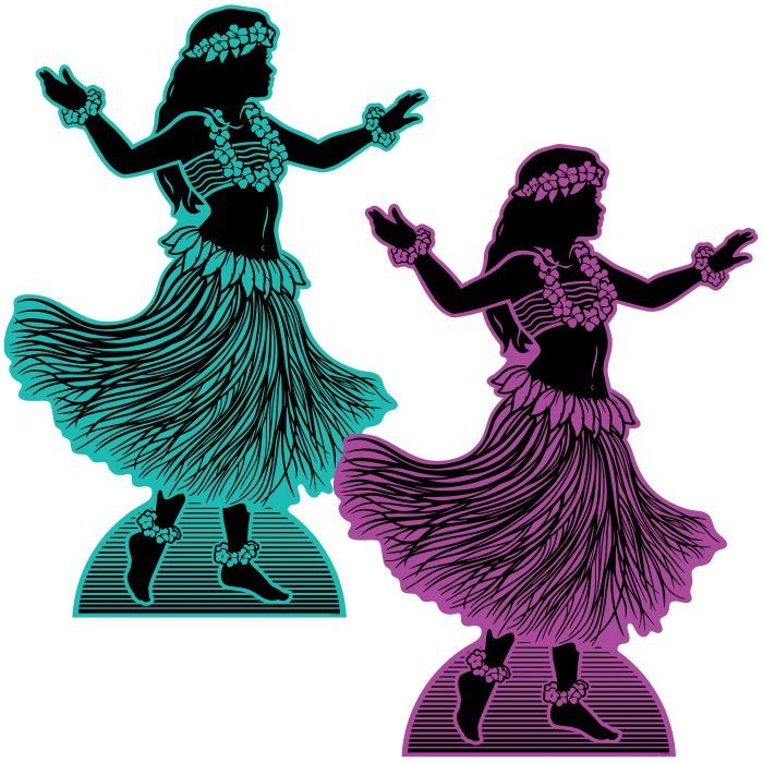 Hula Dancer Silhouette Stand-Up (4) image