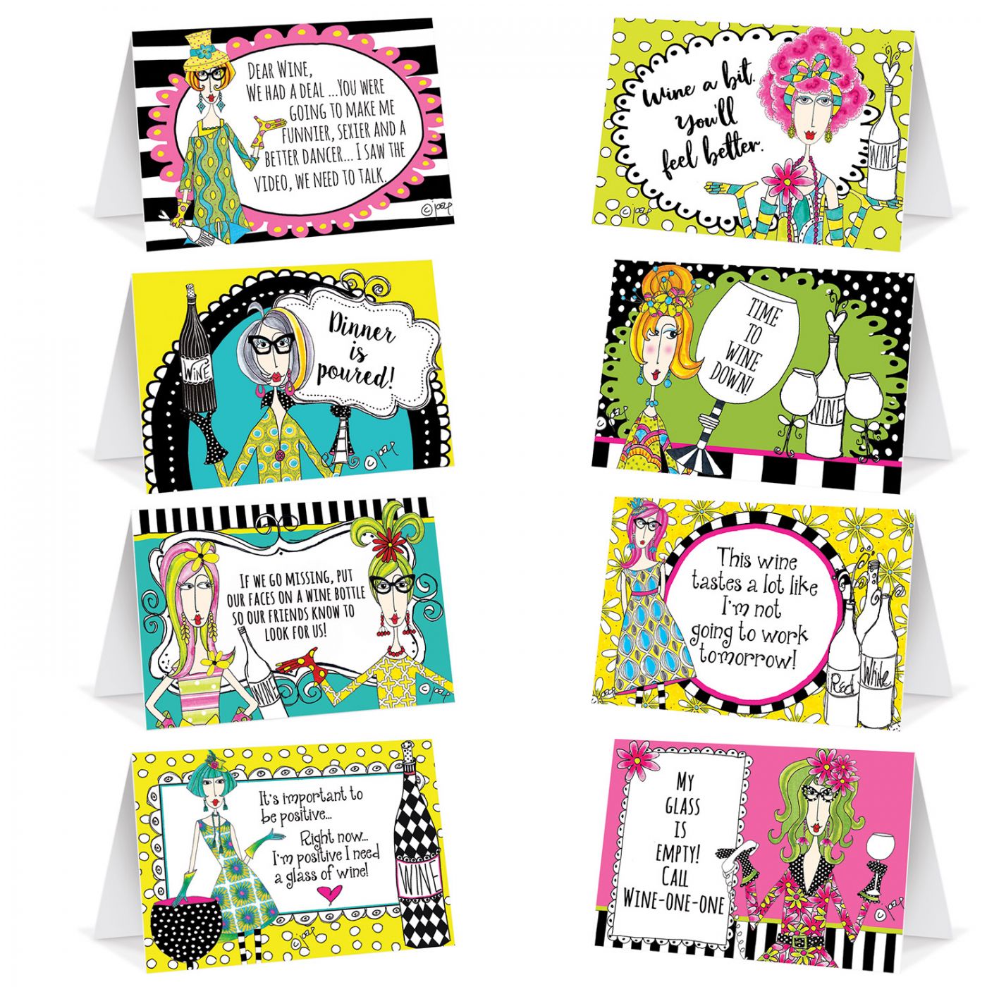 Dolly Mama's Adult Celebration Table Cards (12) image