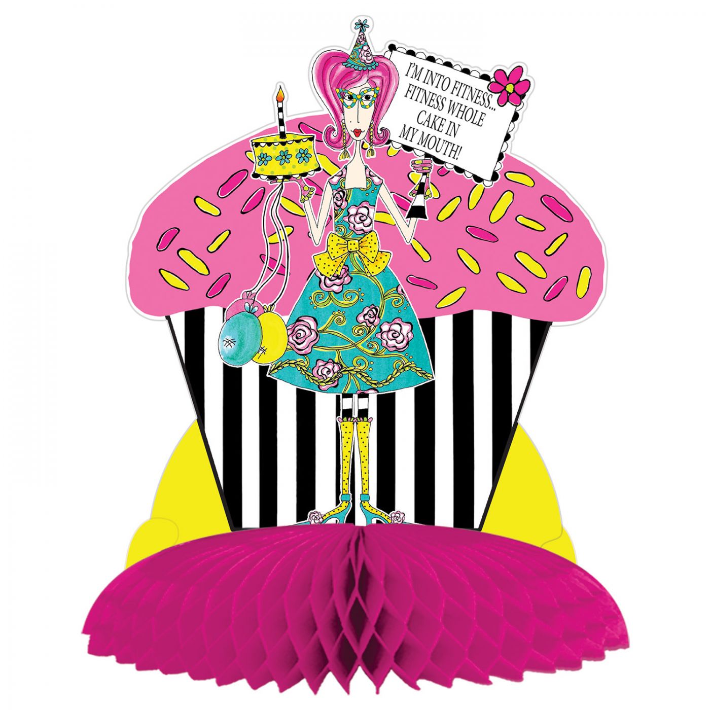 Dolly Mama's Adult Celebration Centrepiece (12) image