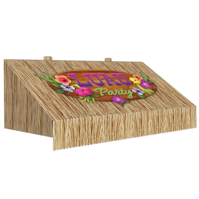 3-D Tiki Bar Awning Wall Decoration (6) image