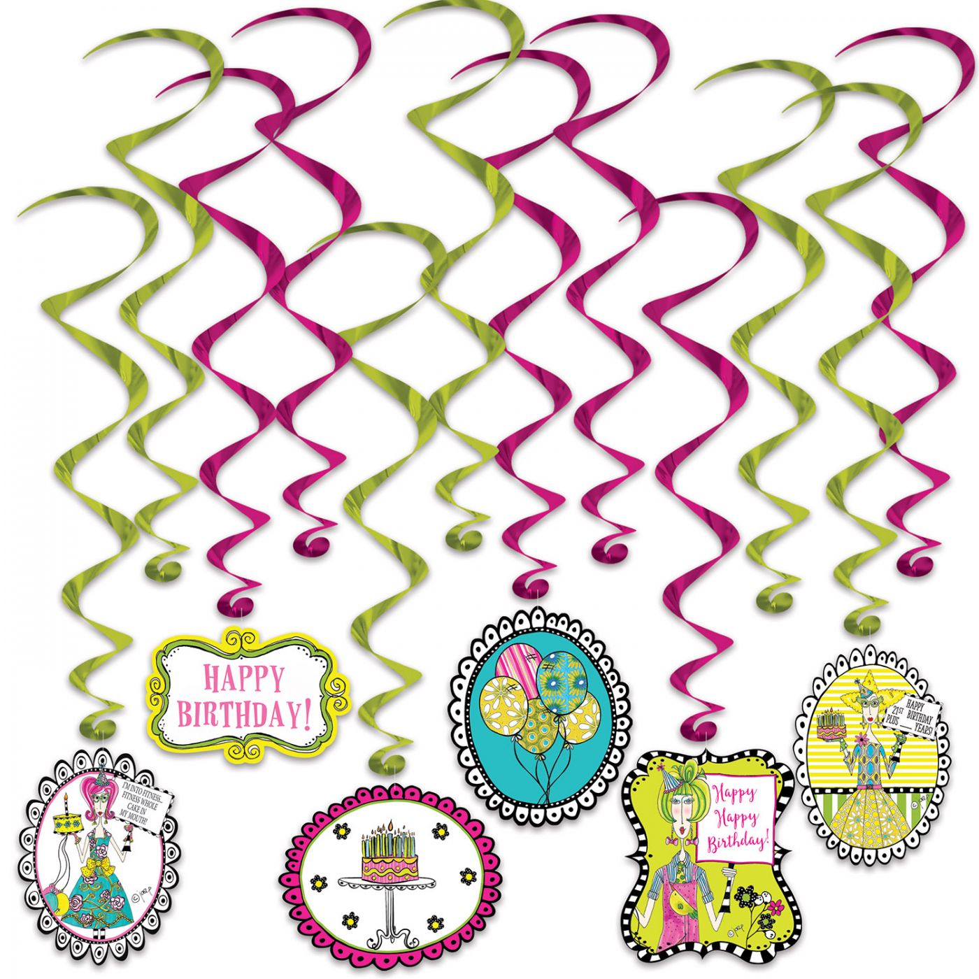 Dolly Mama's Adult Celebration Whirls (6) image