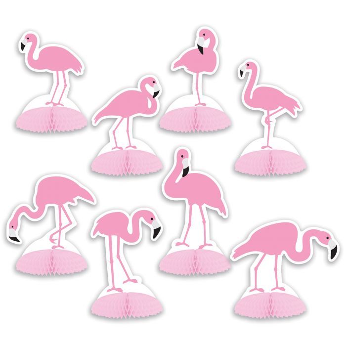 Flamingo Mini Centrepieces (12) image