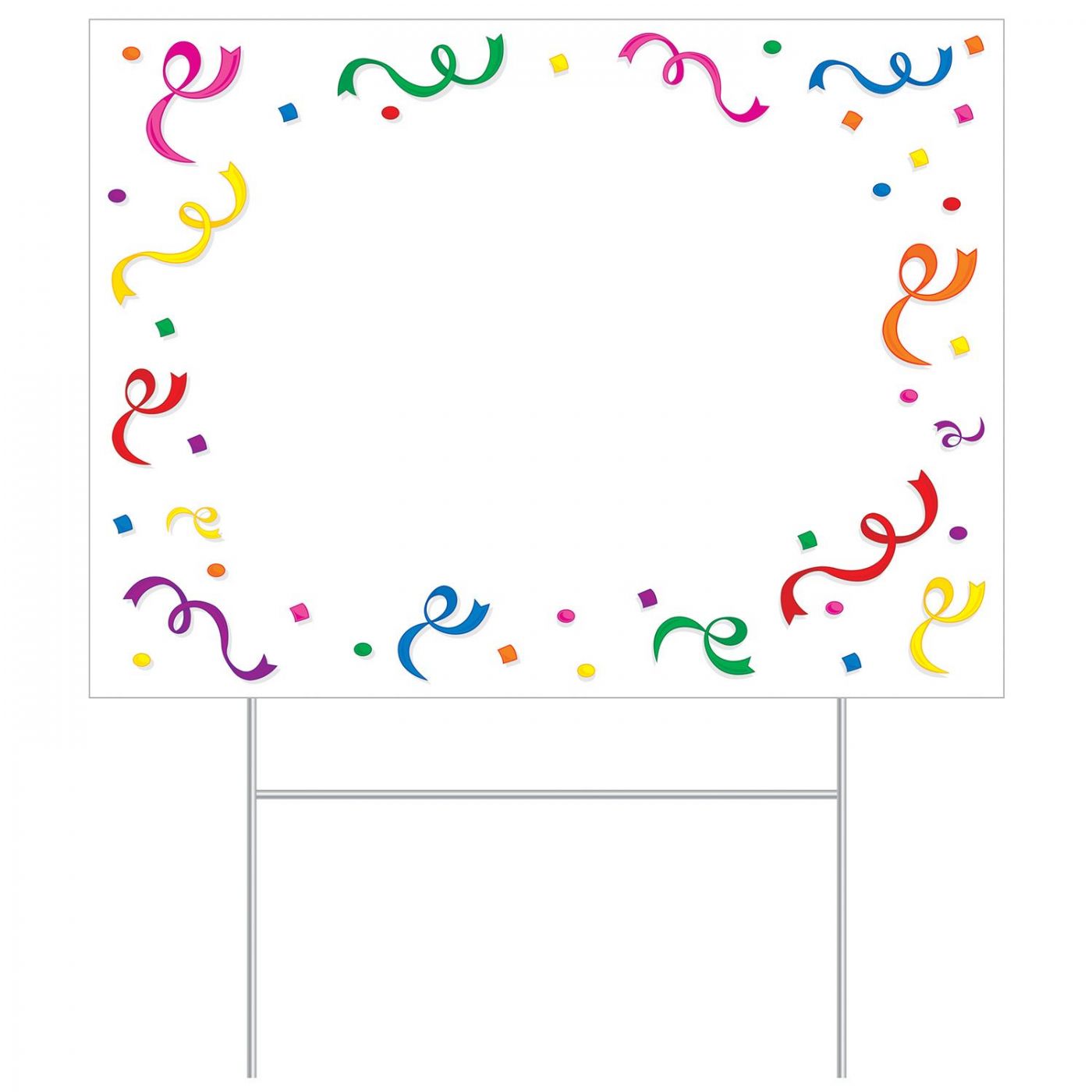 Plastic "Blank" Yard Sign (6) image