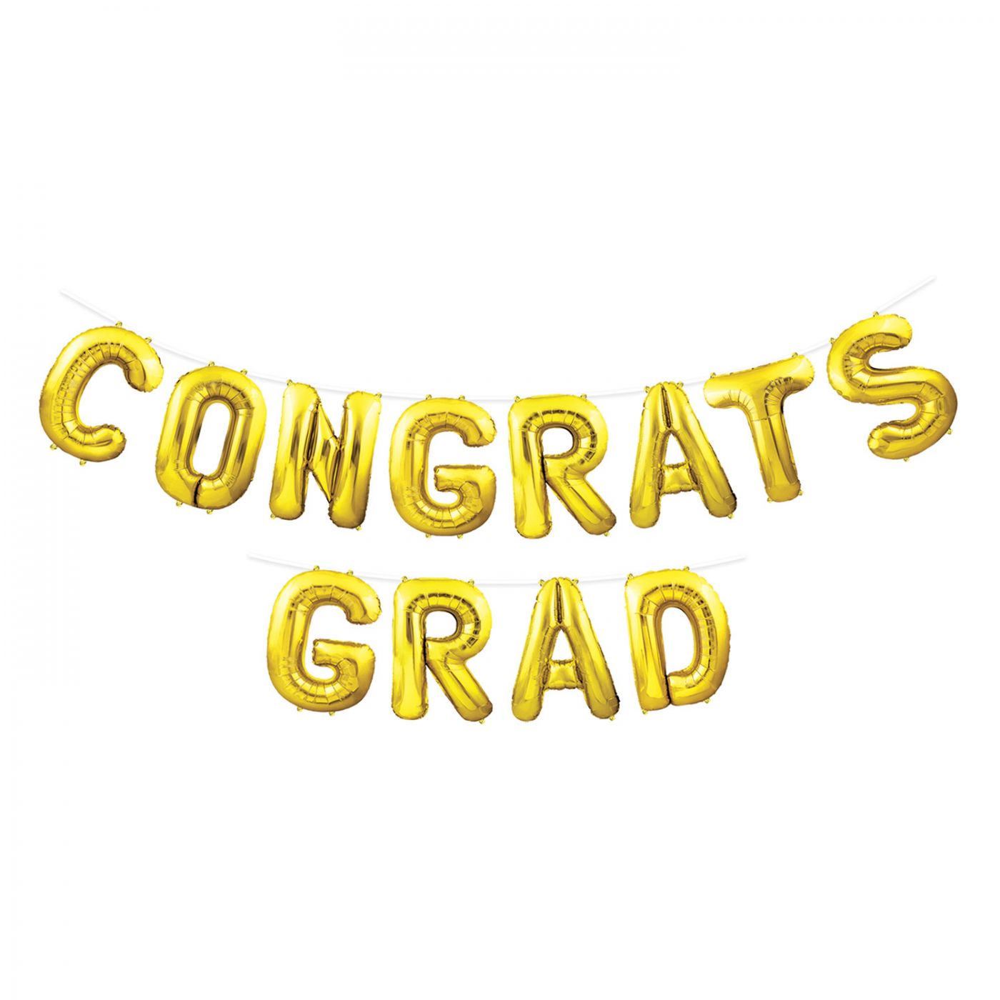 Congrats Grad Balloon Streamer (6) image