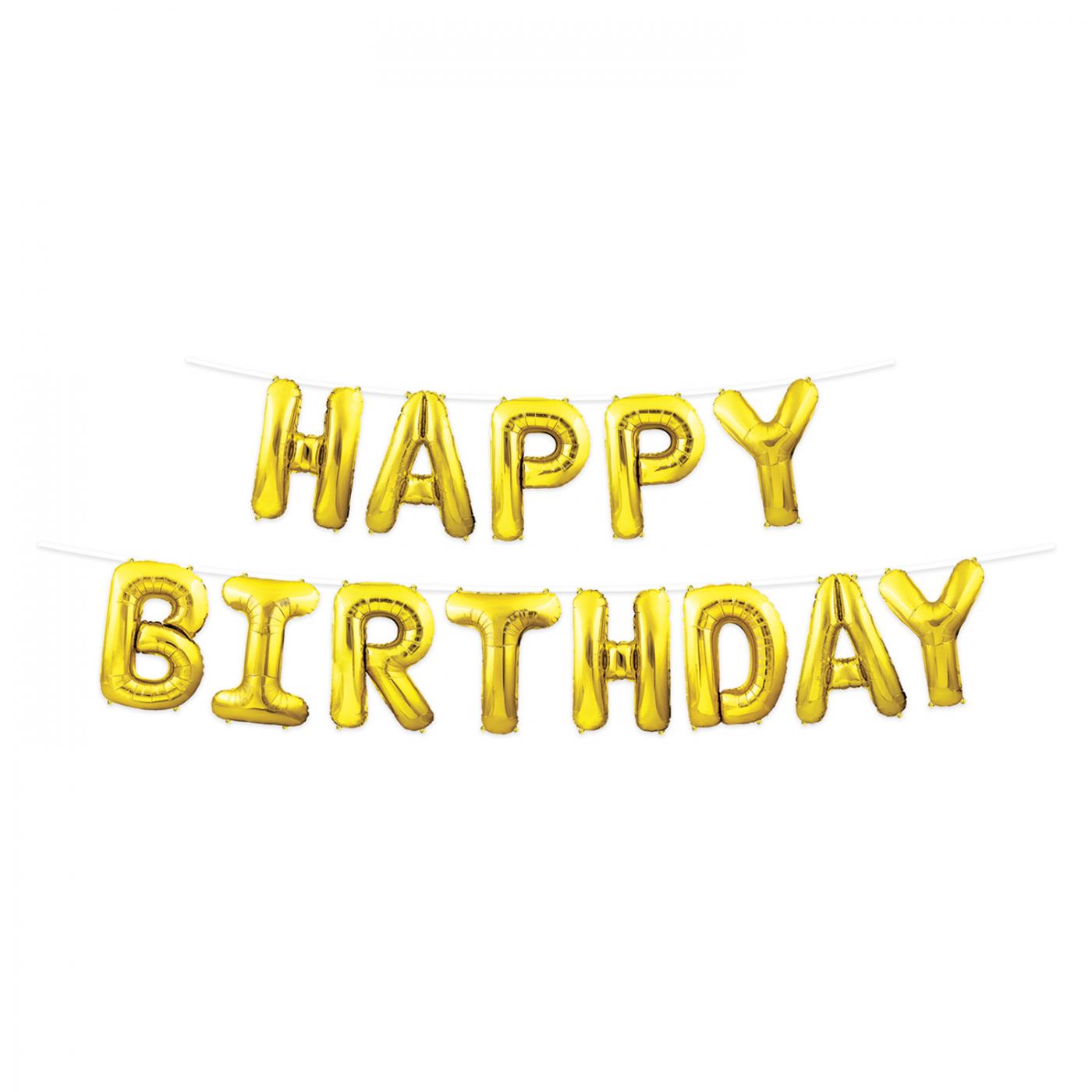 Happy Birthday Balloon Streamers (6) image