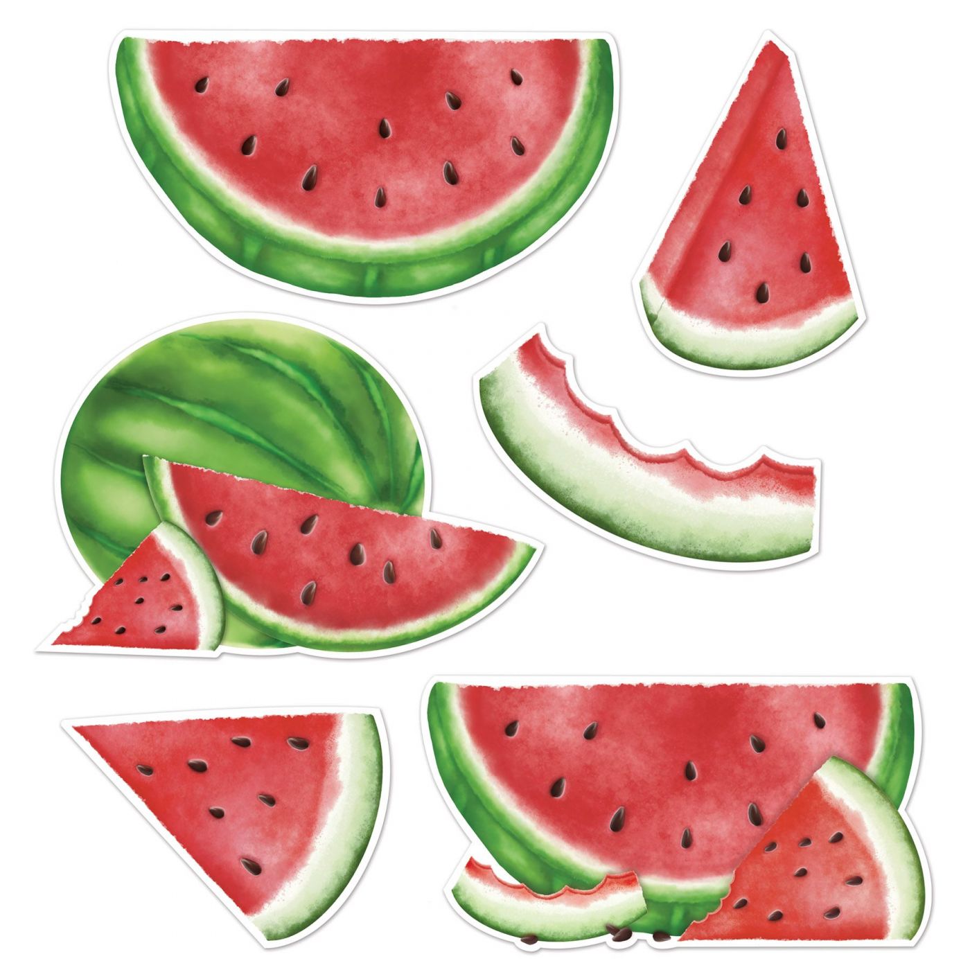 Watermelon Cutouts (12) image