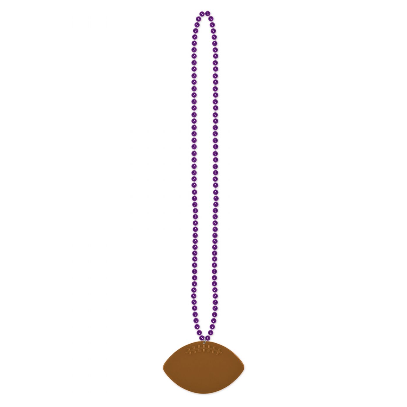 Image of Beads w/Football Medallion (12)