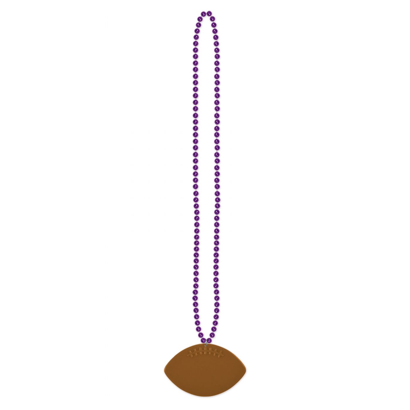 Beads w/Football Medallion (12) image