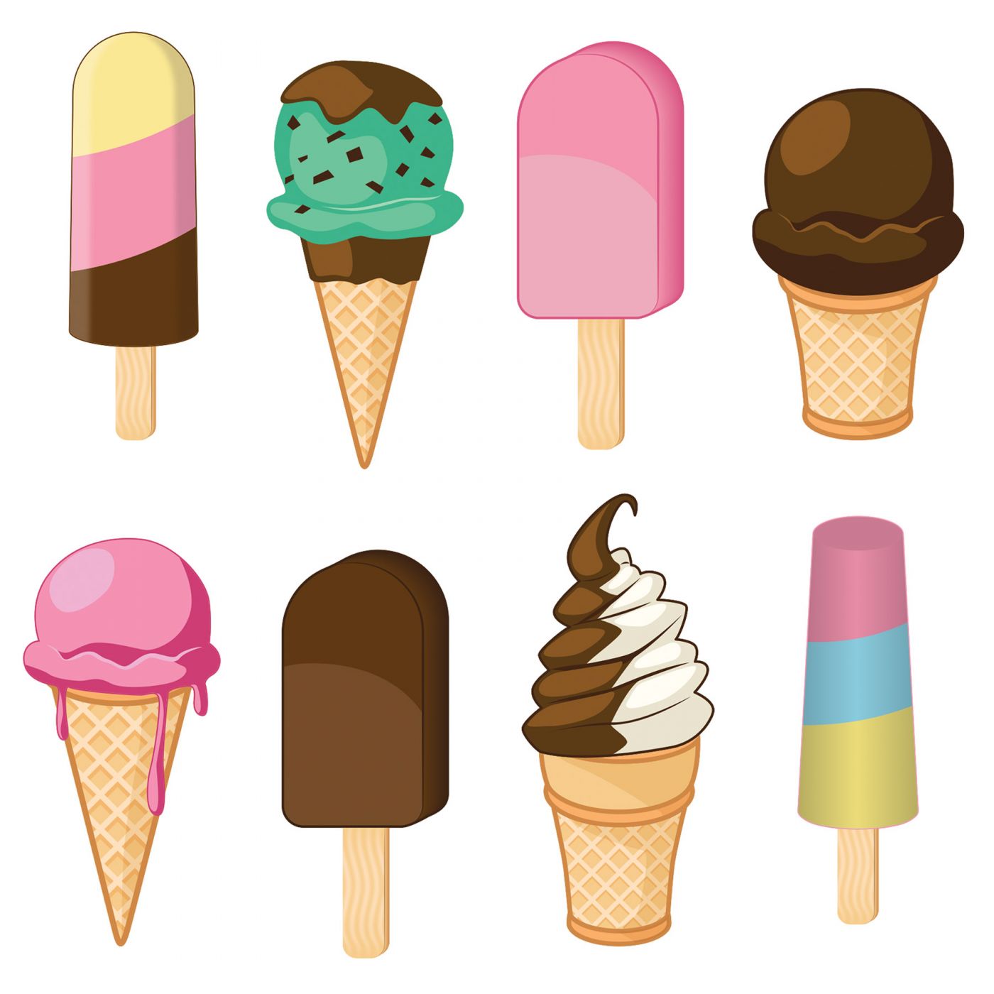 Ice Cream Cutouts (12) image