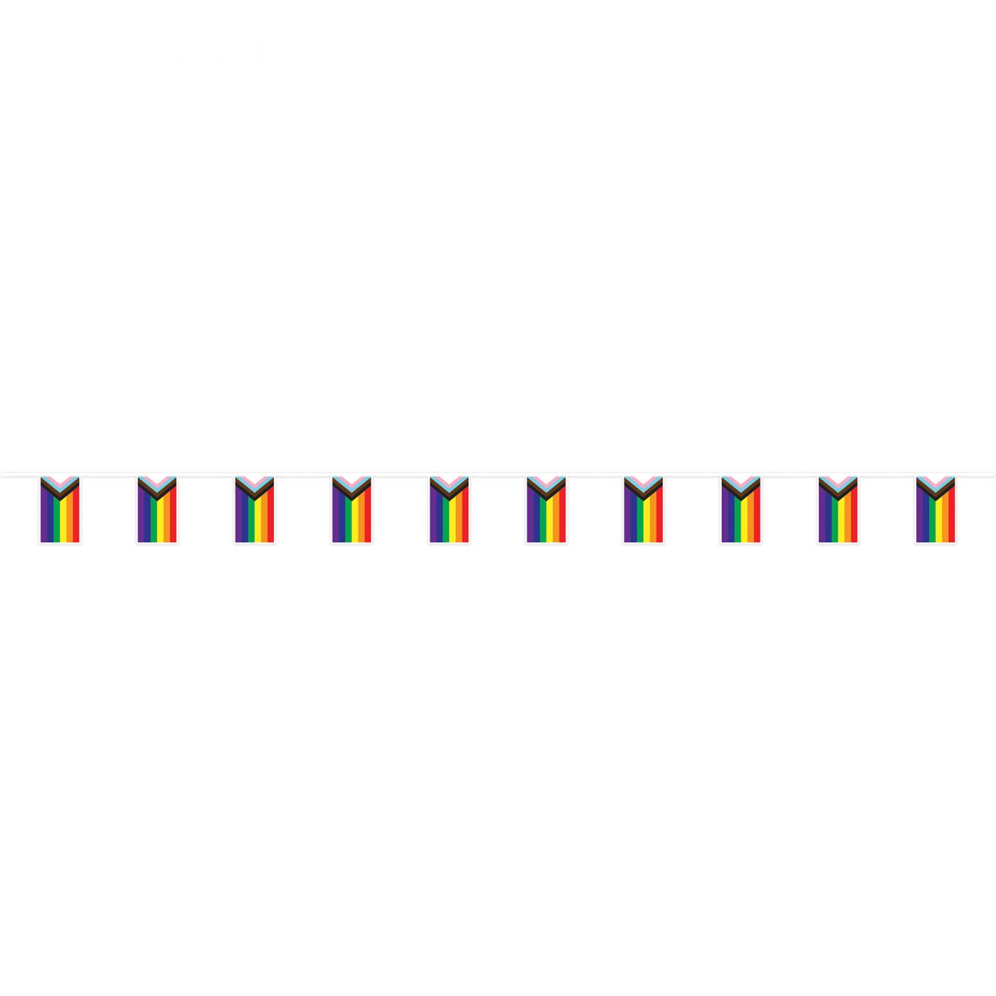 Pride Flag Pennant Streamer (12) image