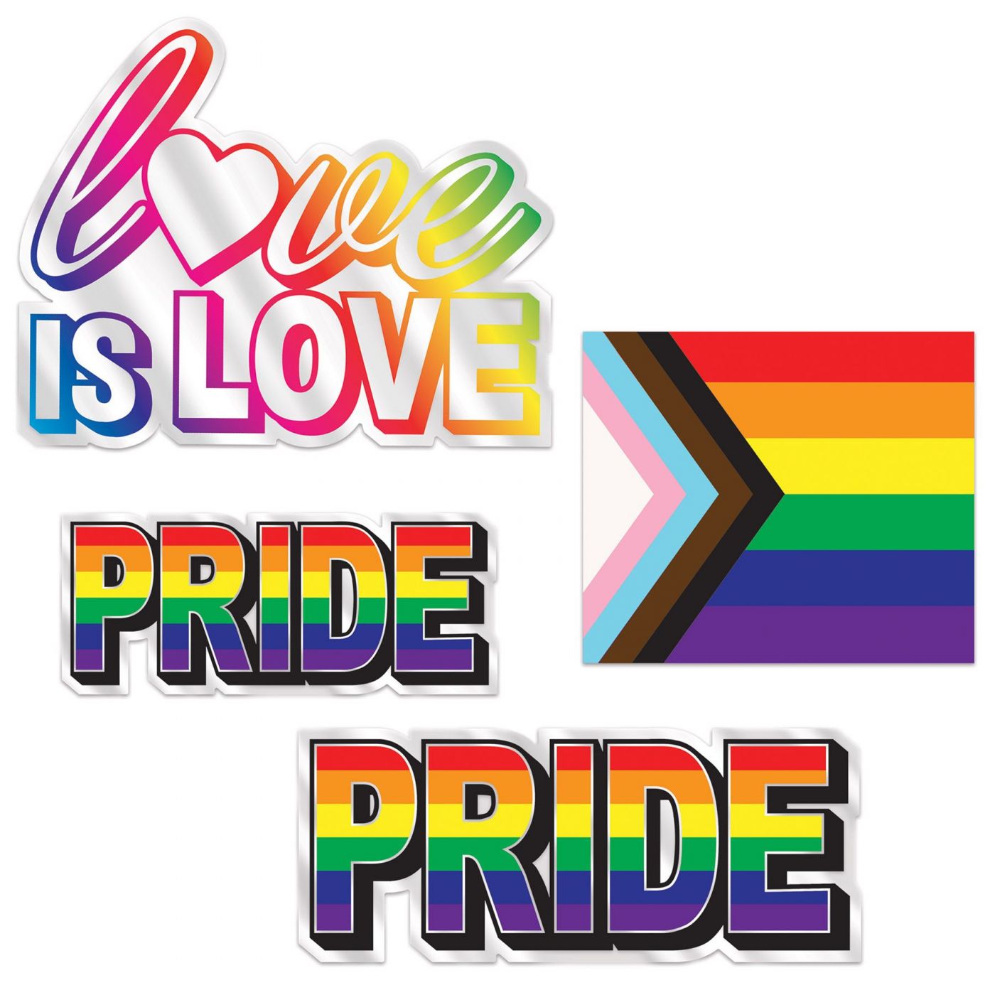 Plastic Pride Cutouts (12) image