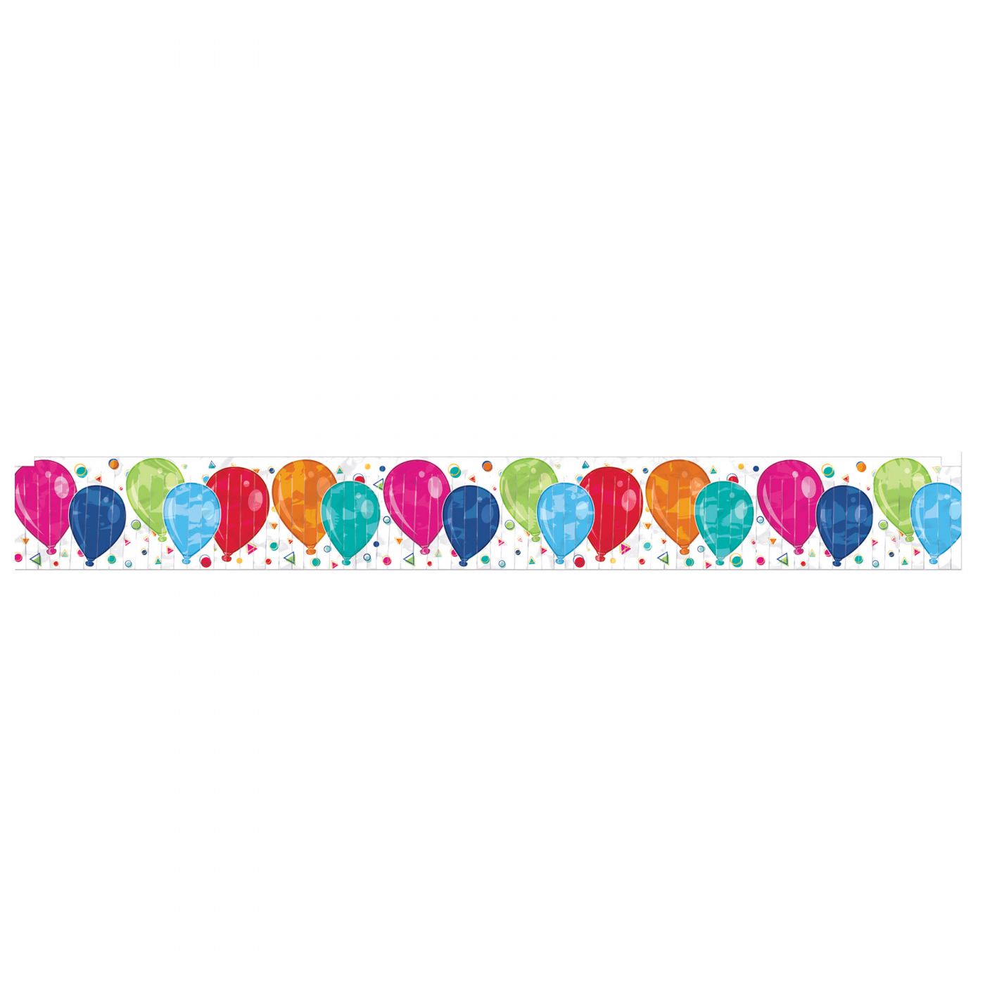 Metallic Balloons Fringe Banner (12) image