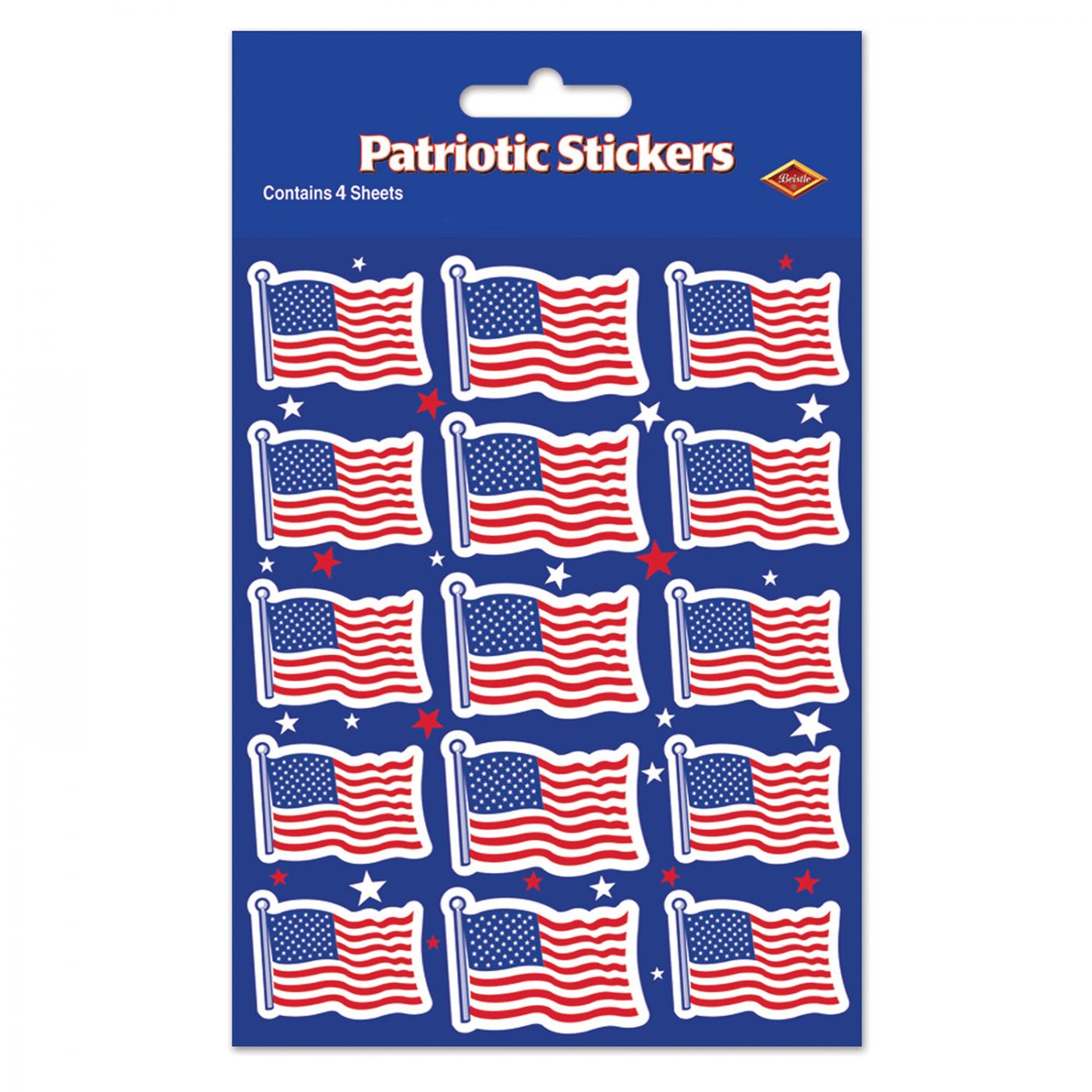 U S Flag Stickers (12) image
