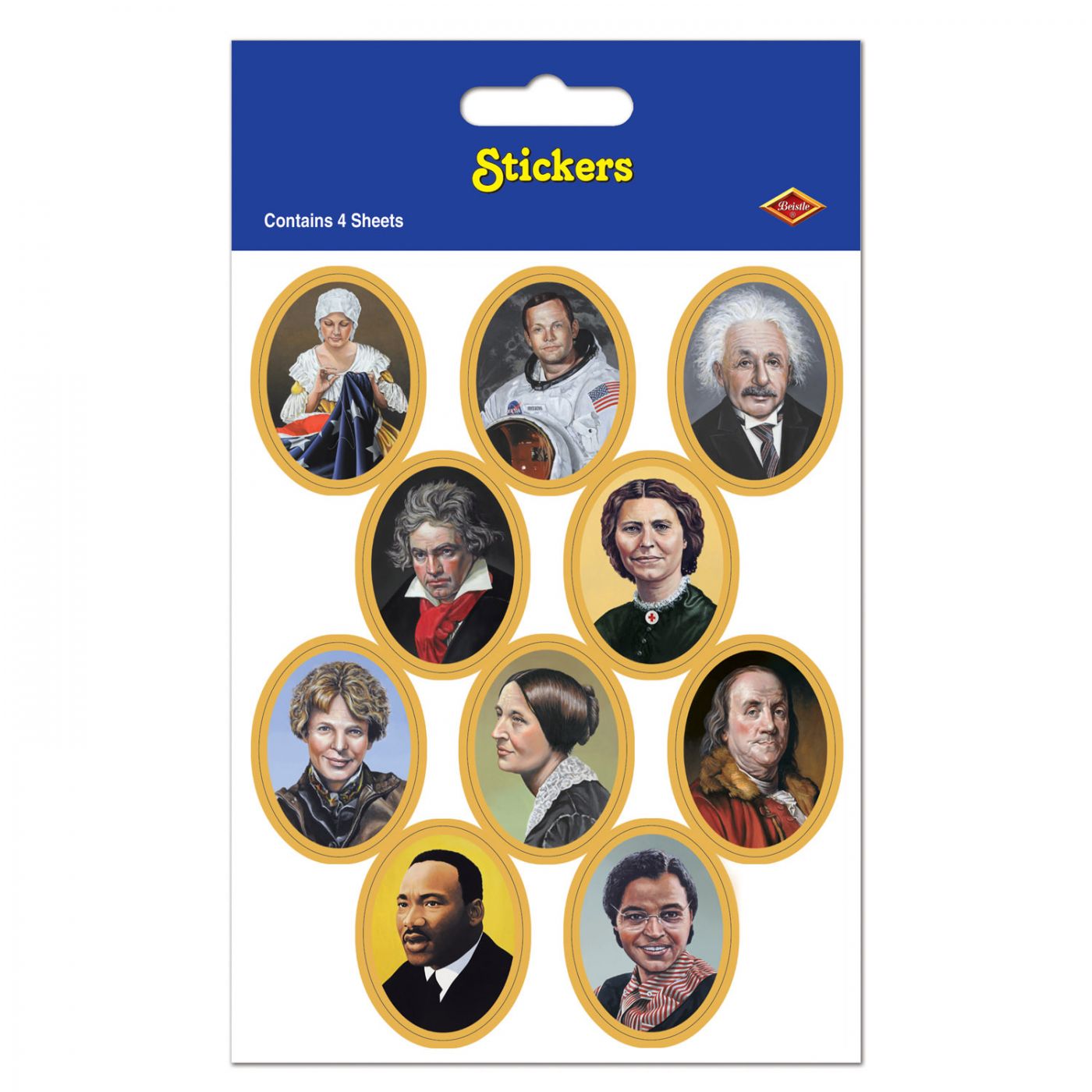 Faces In History Stickers image