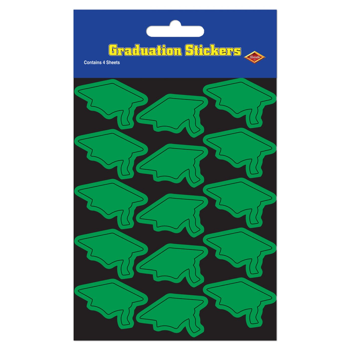 Grad Cap Stickers (12) image