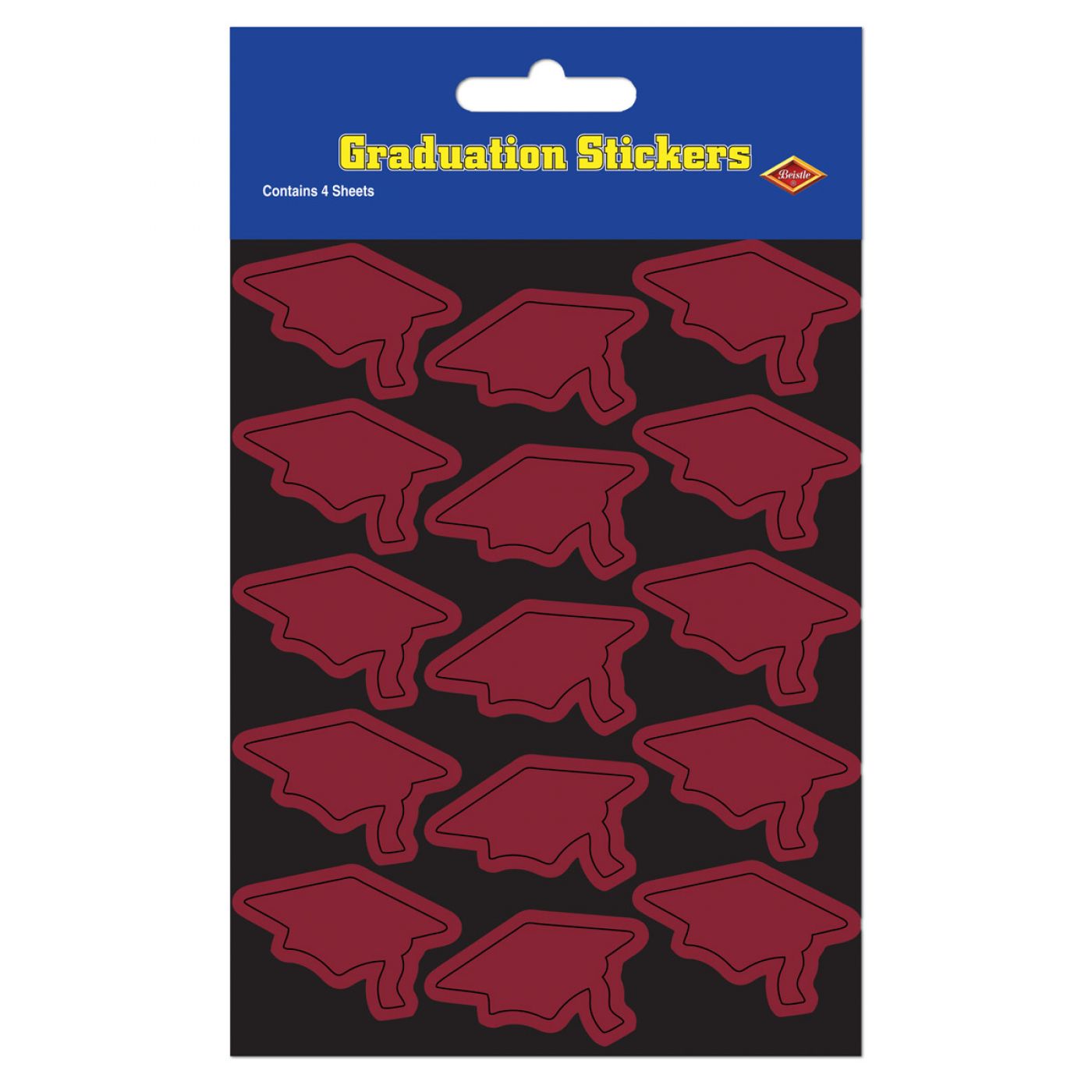 Grad Cap Stickers (12) image