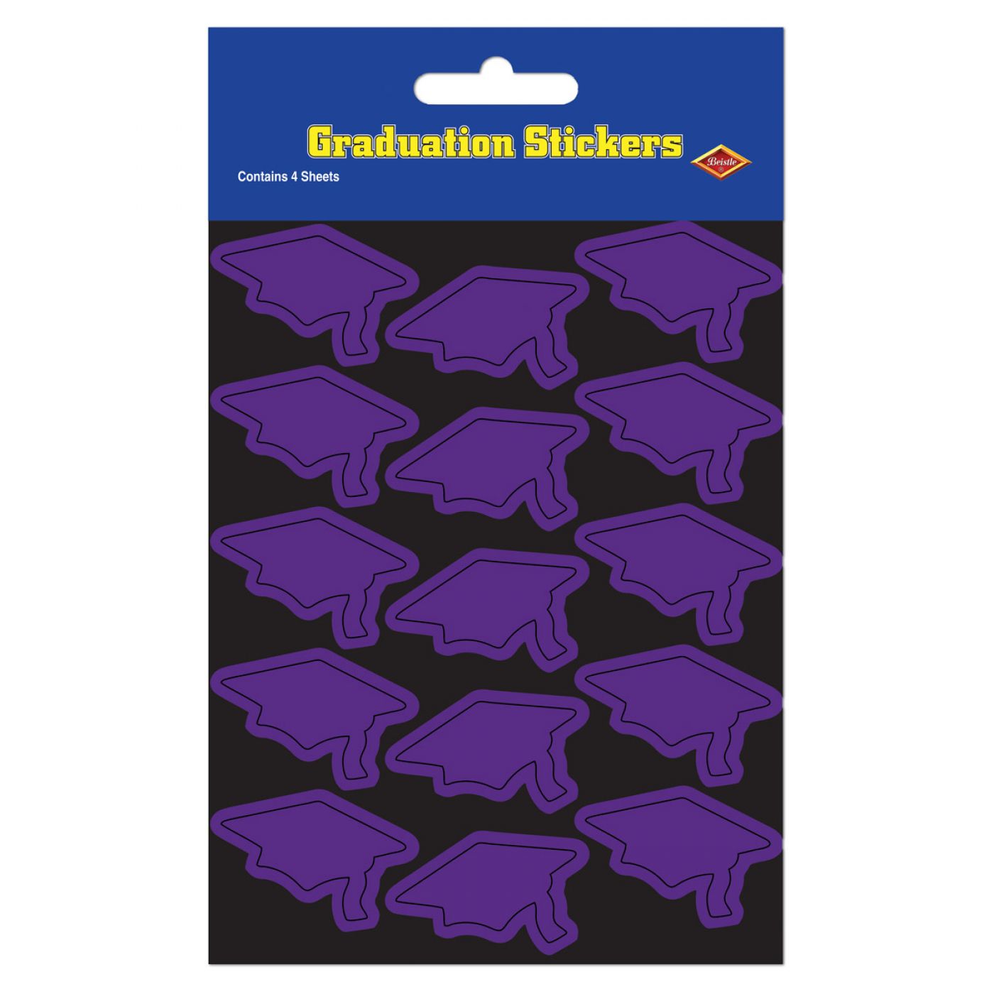 Grad Cap Stickers (12) image