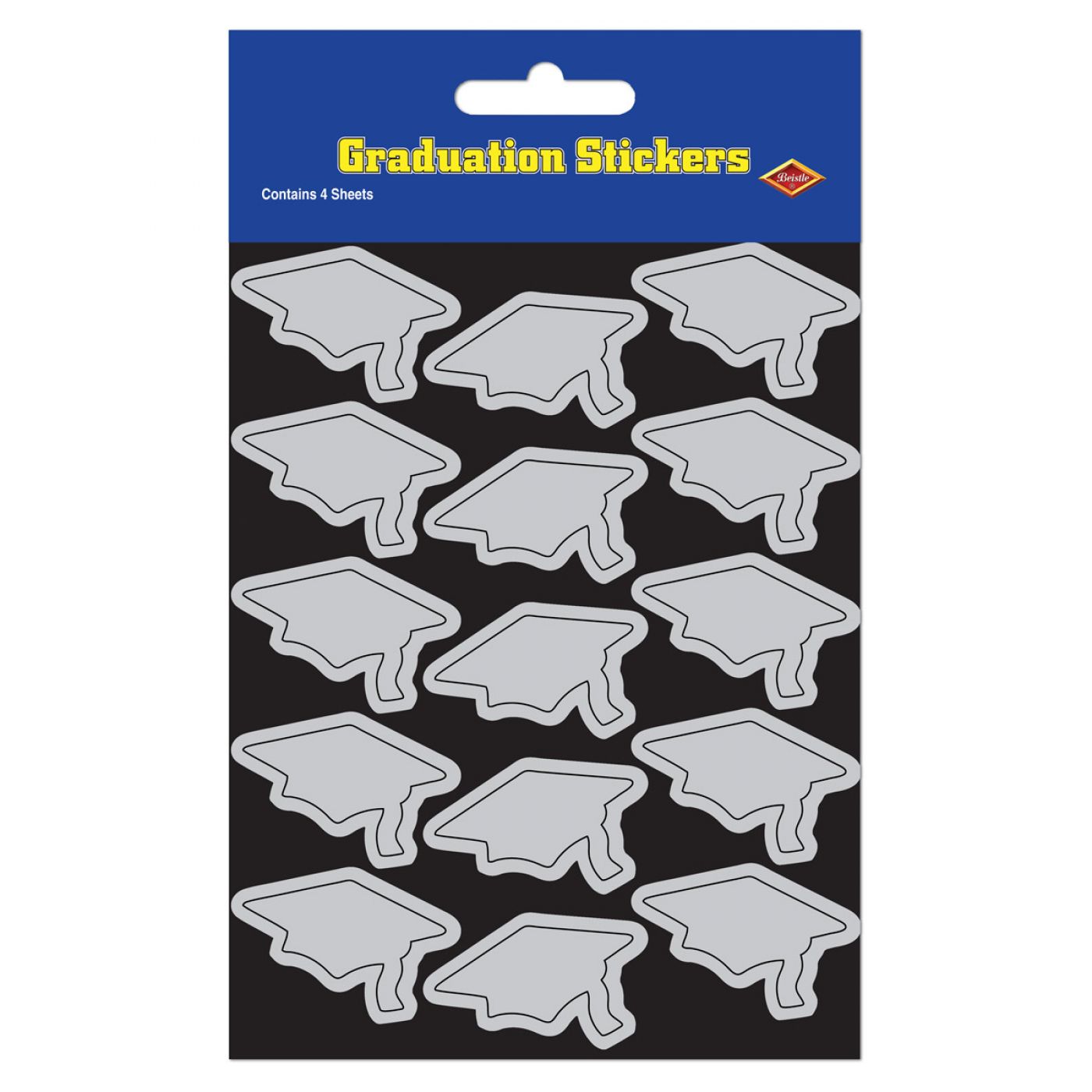 Grad Cap Stickers (12) image