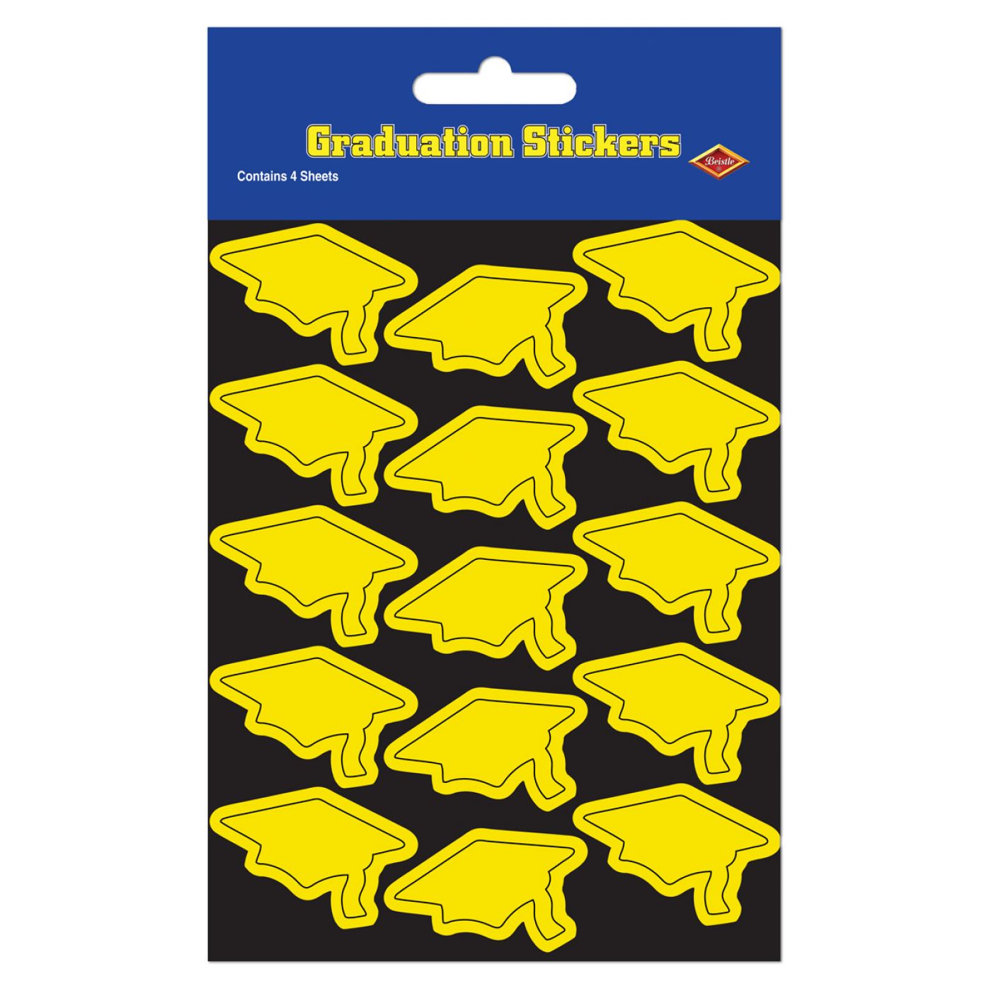 Grad Cap Stickers (12) image