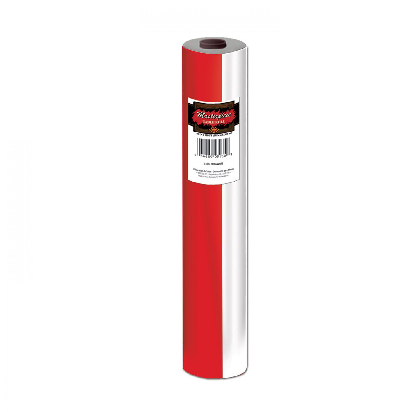 Red & White Stripes Table Roll (1) image