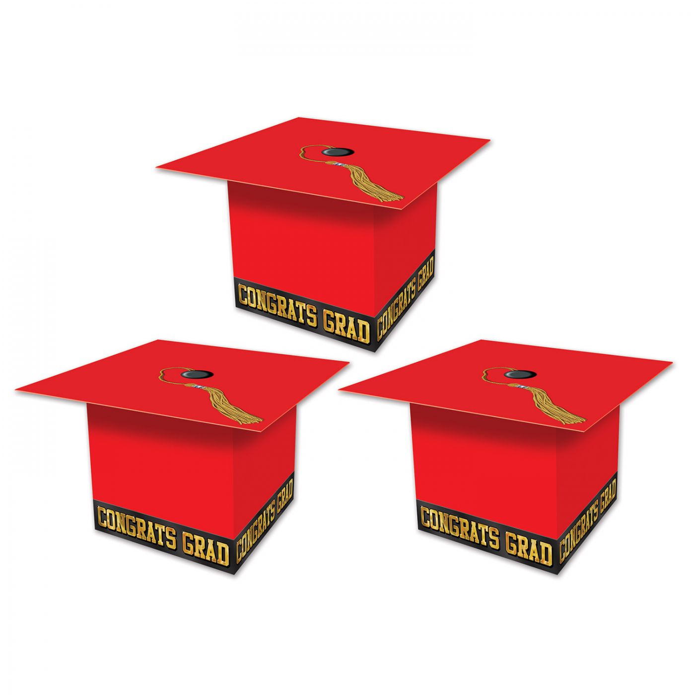 Grad Cap Favor Boxes (12) image