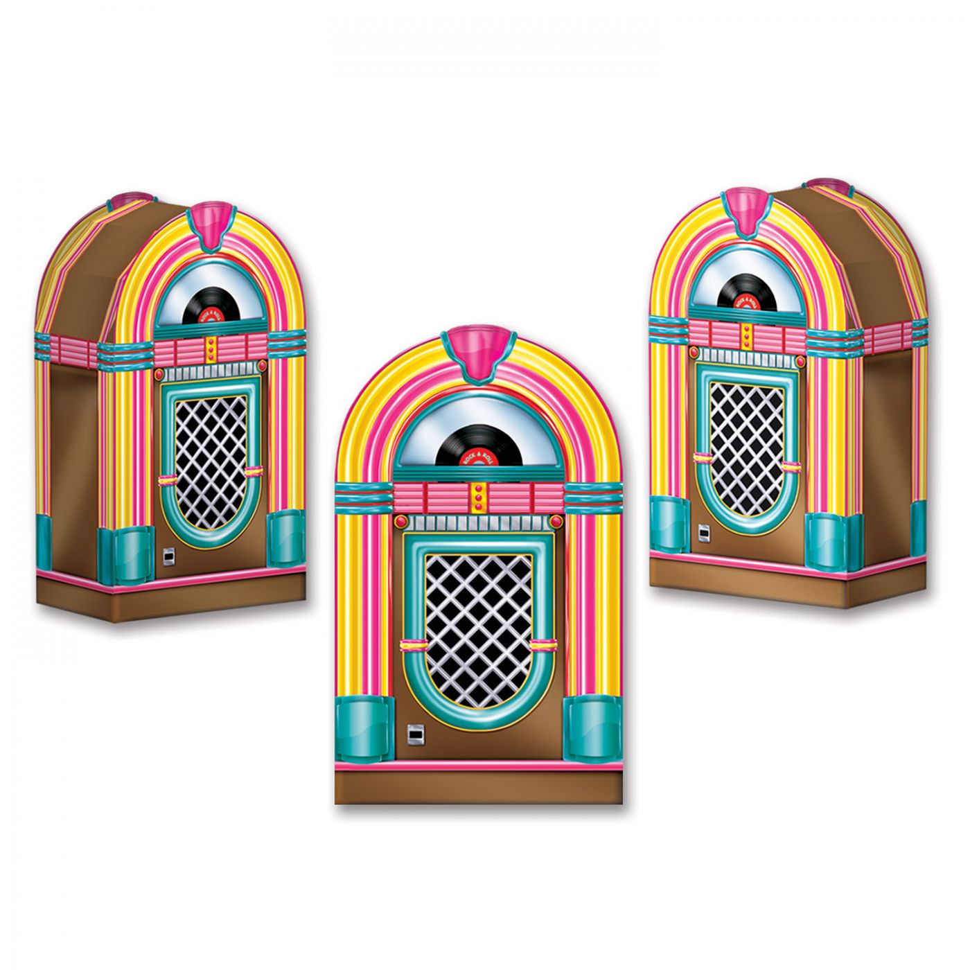 Jukebox Favor Boxes (12) image